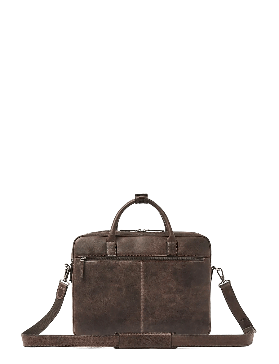 Castelijn & Beerens - CARISMA Laptop Bag 15,6" double zip - computertasker - mocca - 1