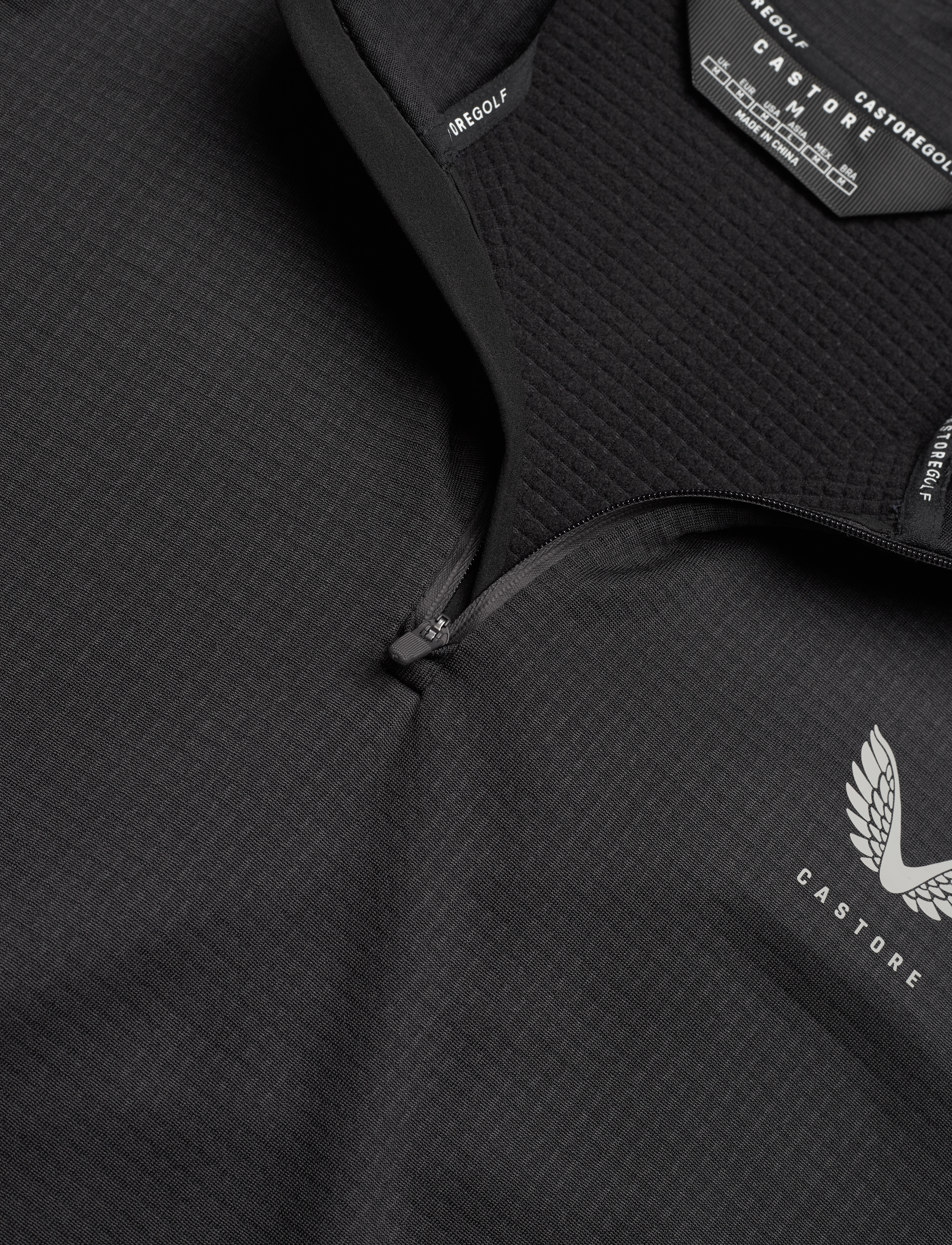 Castore - SOFT SHELL TECH HALF ZIP - black - 2