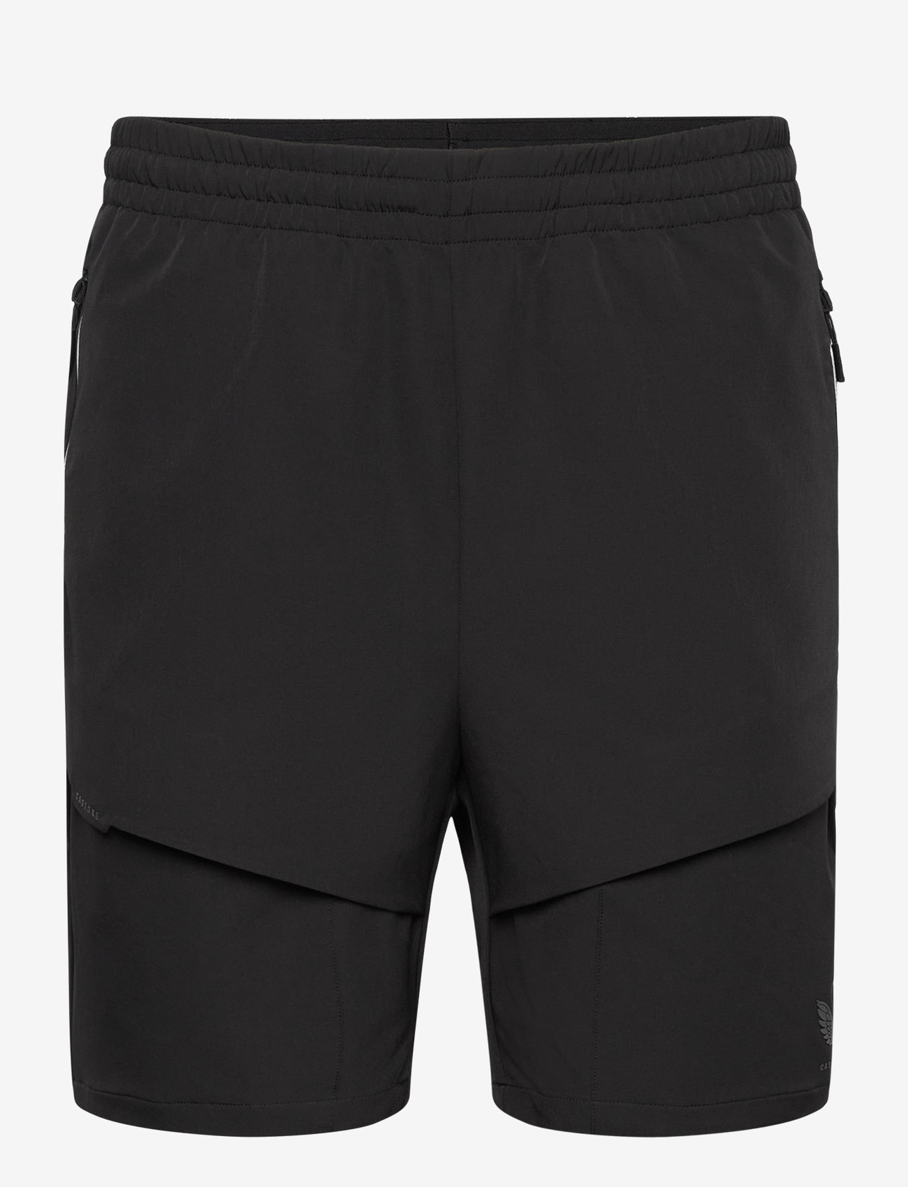 Castore - WOVEN CARGO SHORT - Šorti āra aktivitātēm - black - 0