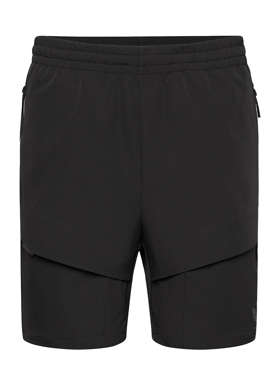 Castore - WOVEN CARGO SHORT - Šorti āra aktivitātēm - black - 0