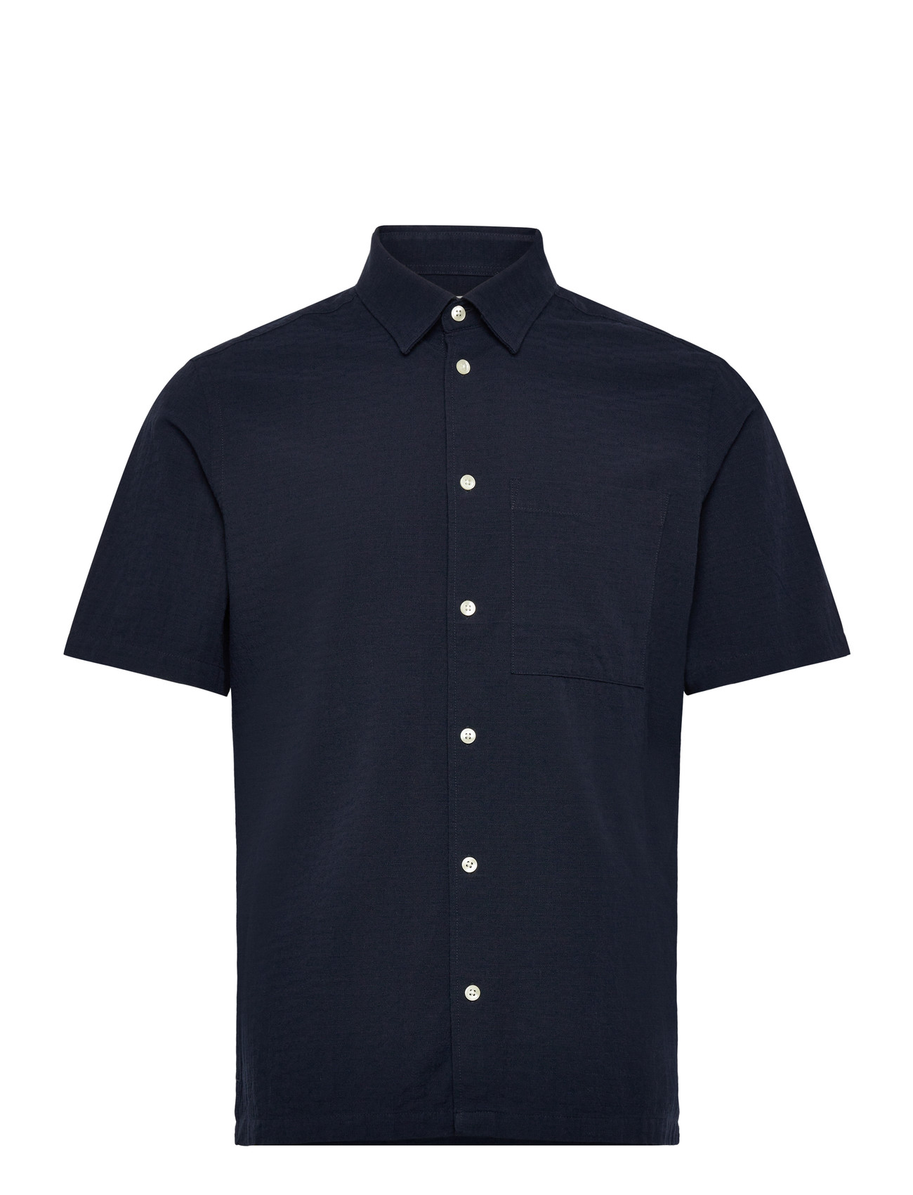 Casual Friday Cfaaberg Ss Structured Shirt - White - S 2