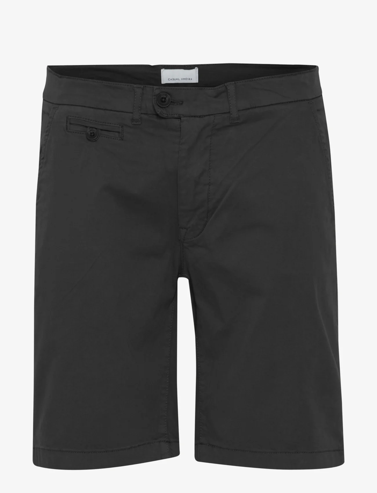 Casual Friday - Allan chino shorts - laveste priser - black - 0