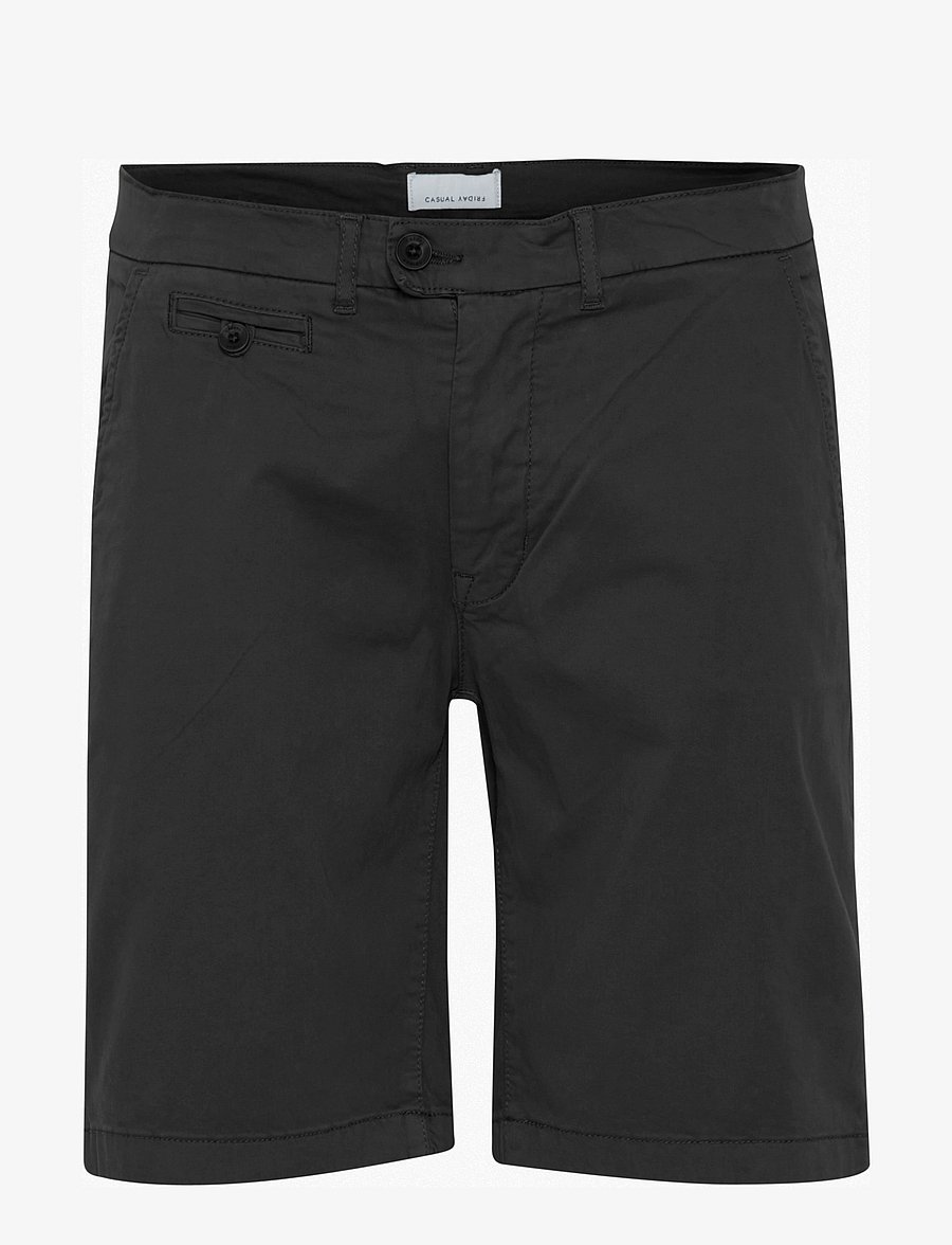 Casual Friday - Allan chino shorts - chinos shorts - black - 1