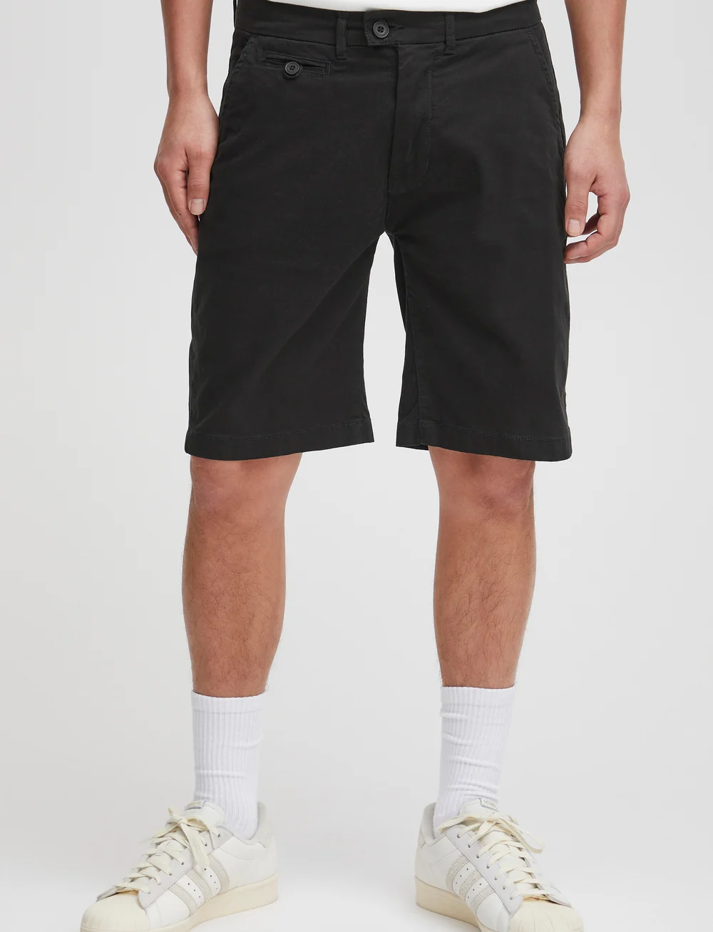 Casual Friday - Allan chino shorts - chinos shorts - black - 4