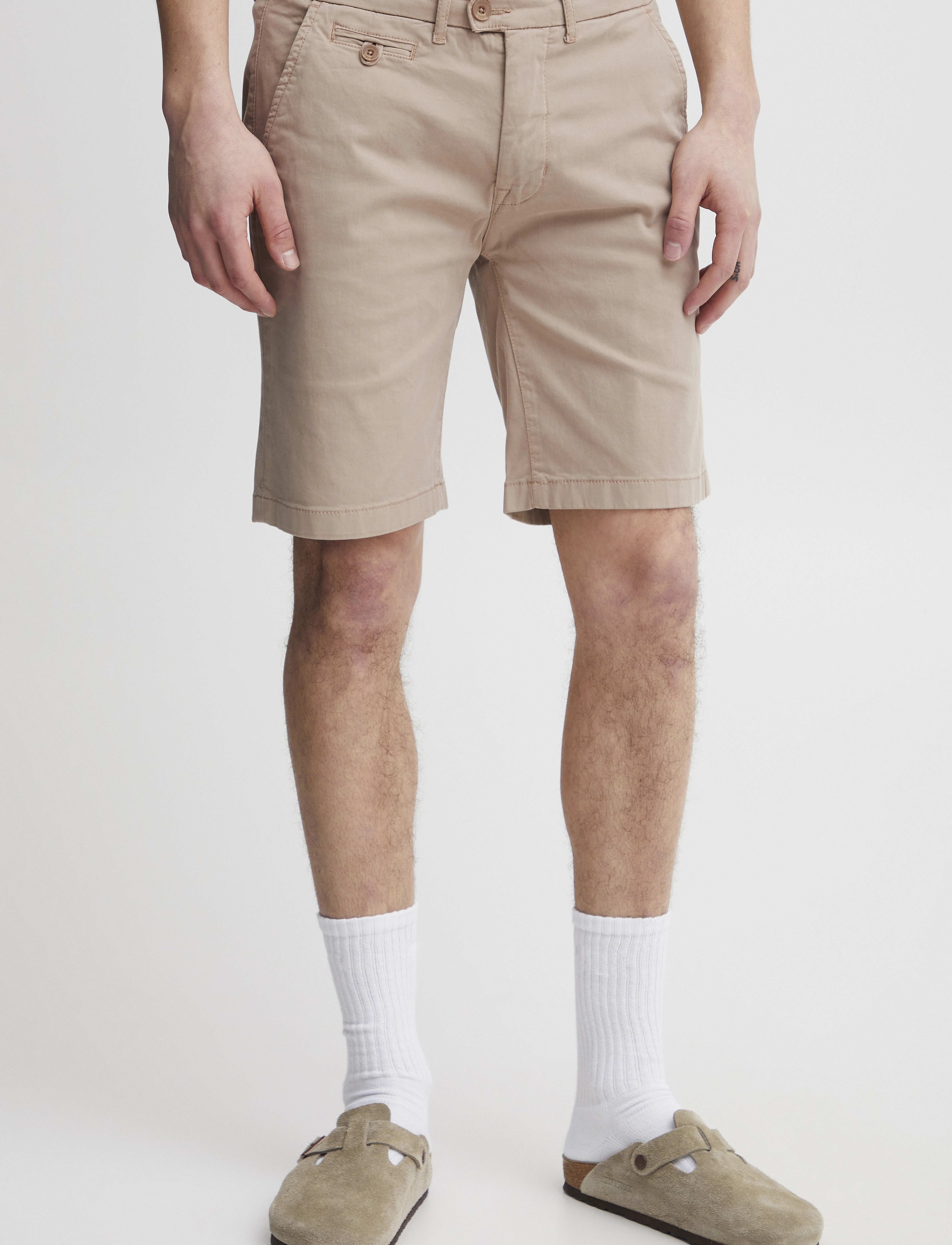 Casual Friday - Allan chino shorts - laveste priser - sand clay - 4