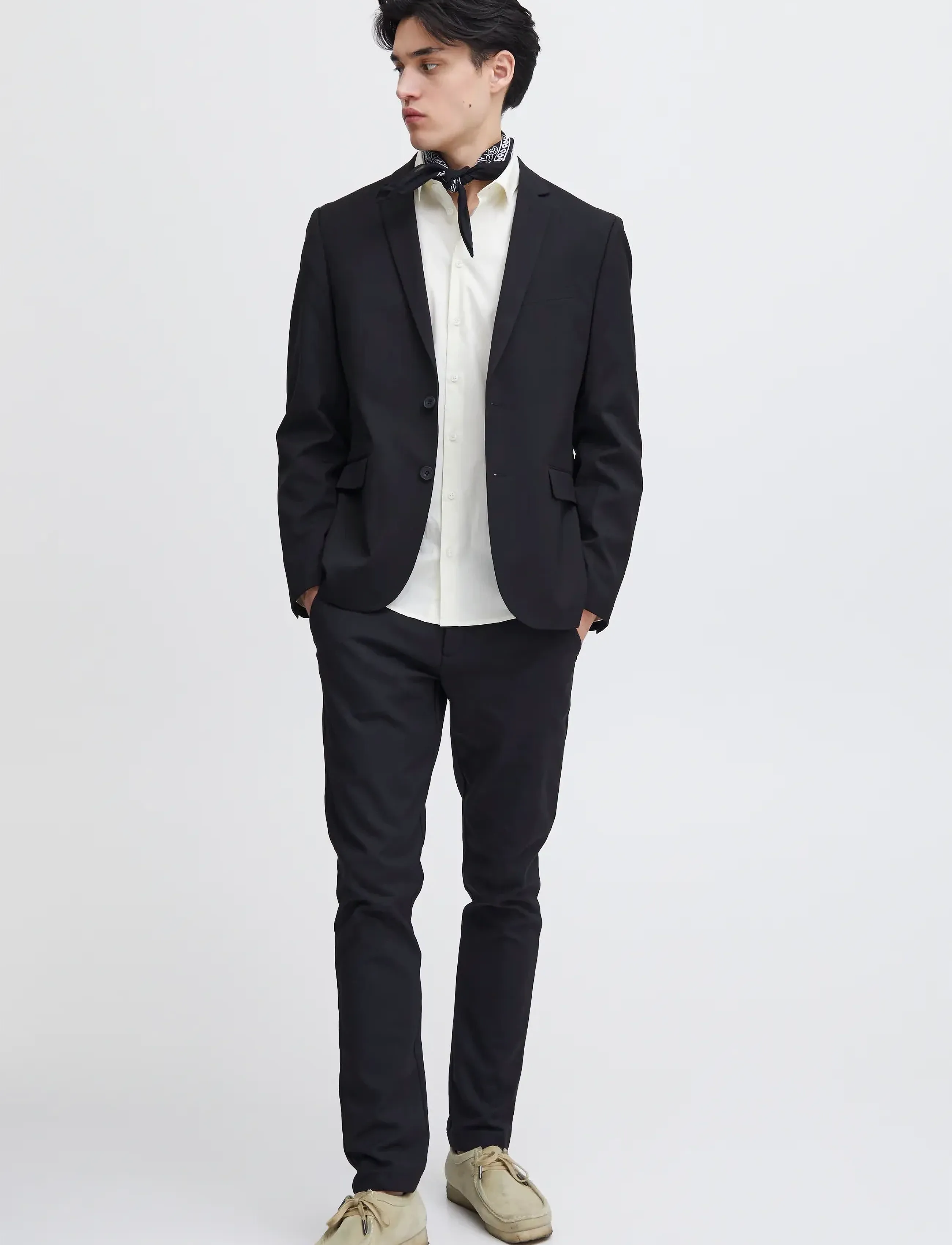 Casual Friday Cfbernd Blazer, Mænd, Blazer, Sort, Str: 52