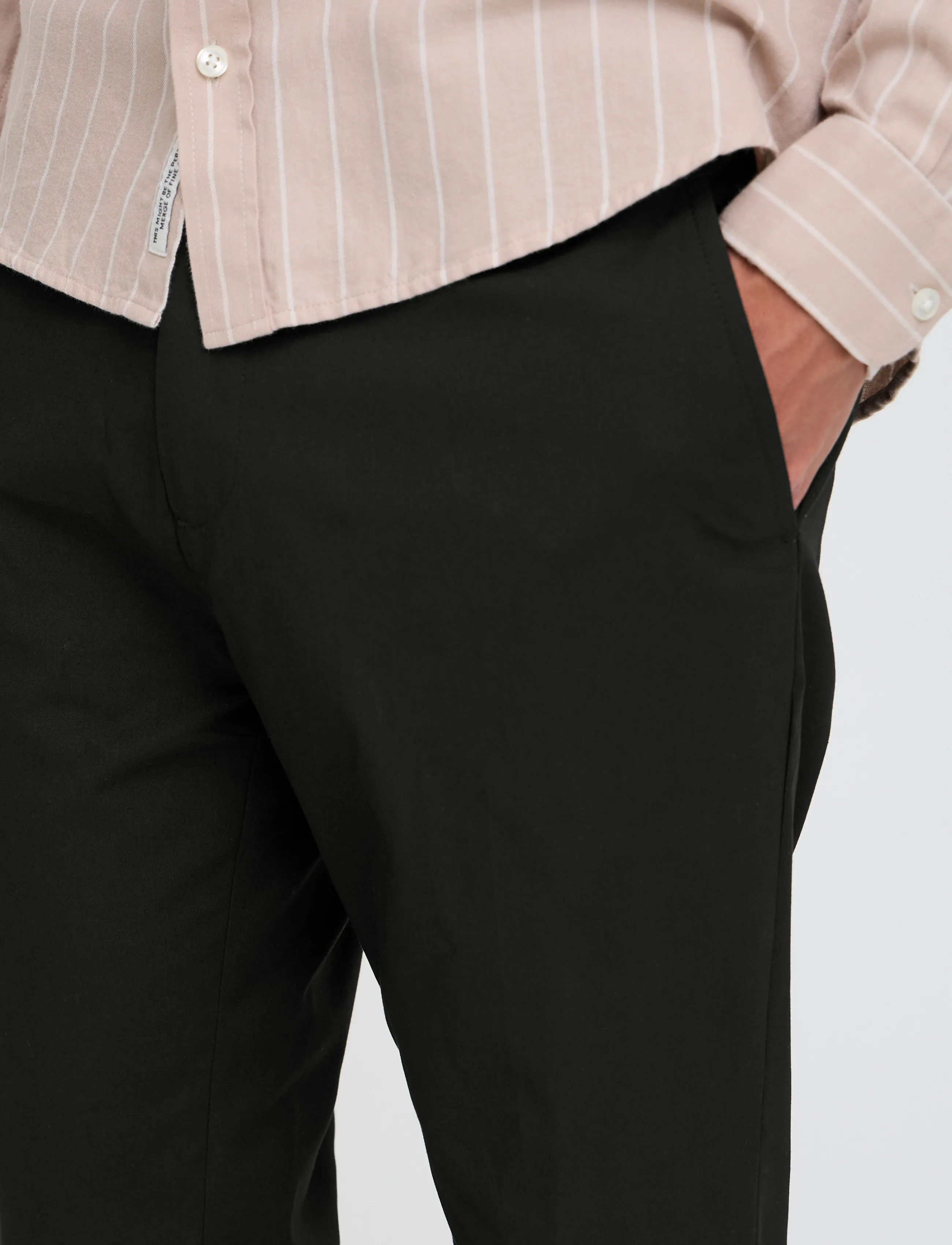 Casual Friday - CFPHILIP 2.0 SUIT PANT - jakkesætsbukser - black - 3