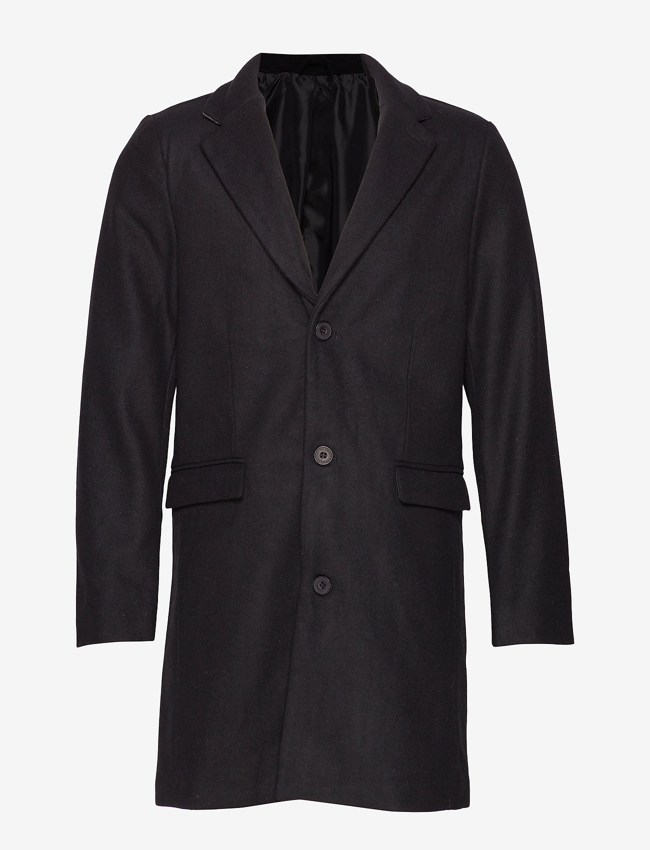 Casual Friday - Osbourne long coat - black - 1