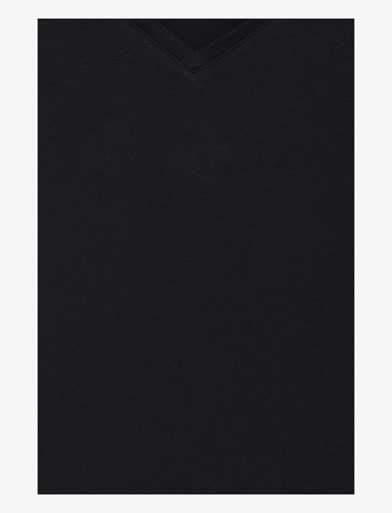 Casual Friday - CFLINCOLN V-neck tee - v-aukkoiset t-paidat - black - 3