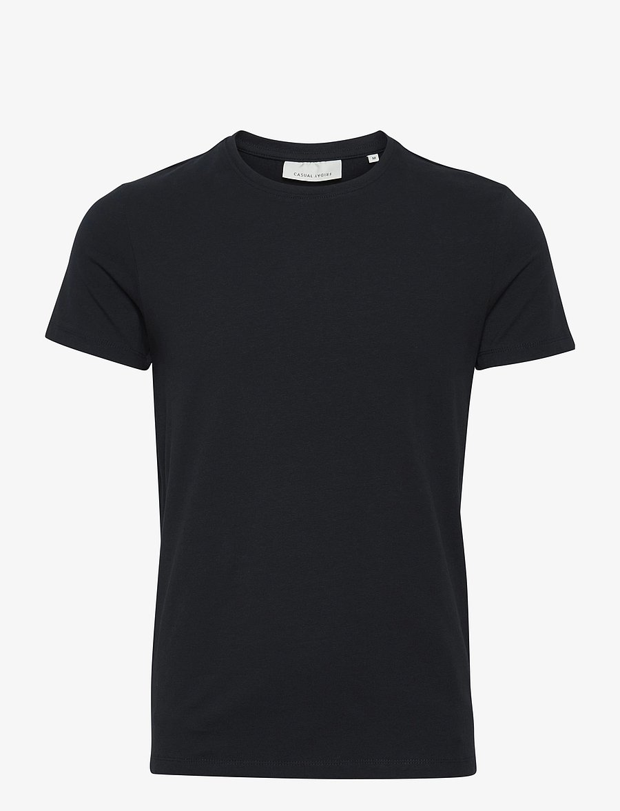 Casual Friday - CFDAVIDE crew neck tee - kurzärmelige t-shirts - black - 1