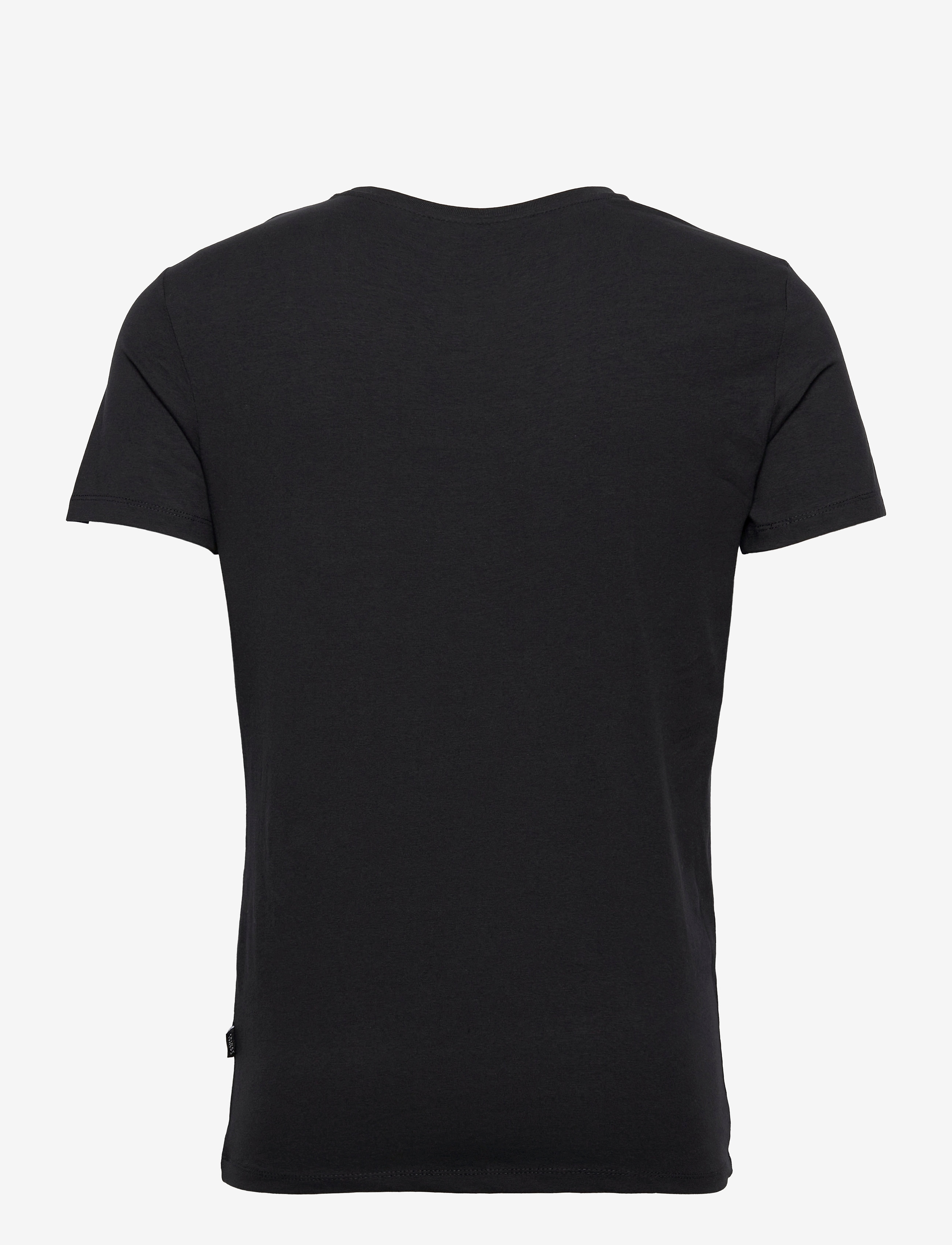 Casual Friday - CFDAVIDE crew neck tee - kortärmade t-shirts - night navy - 2