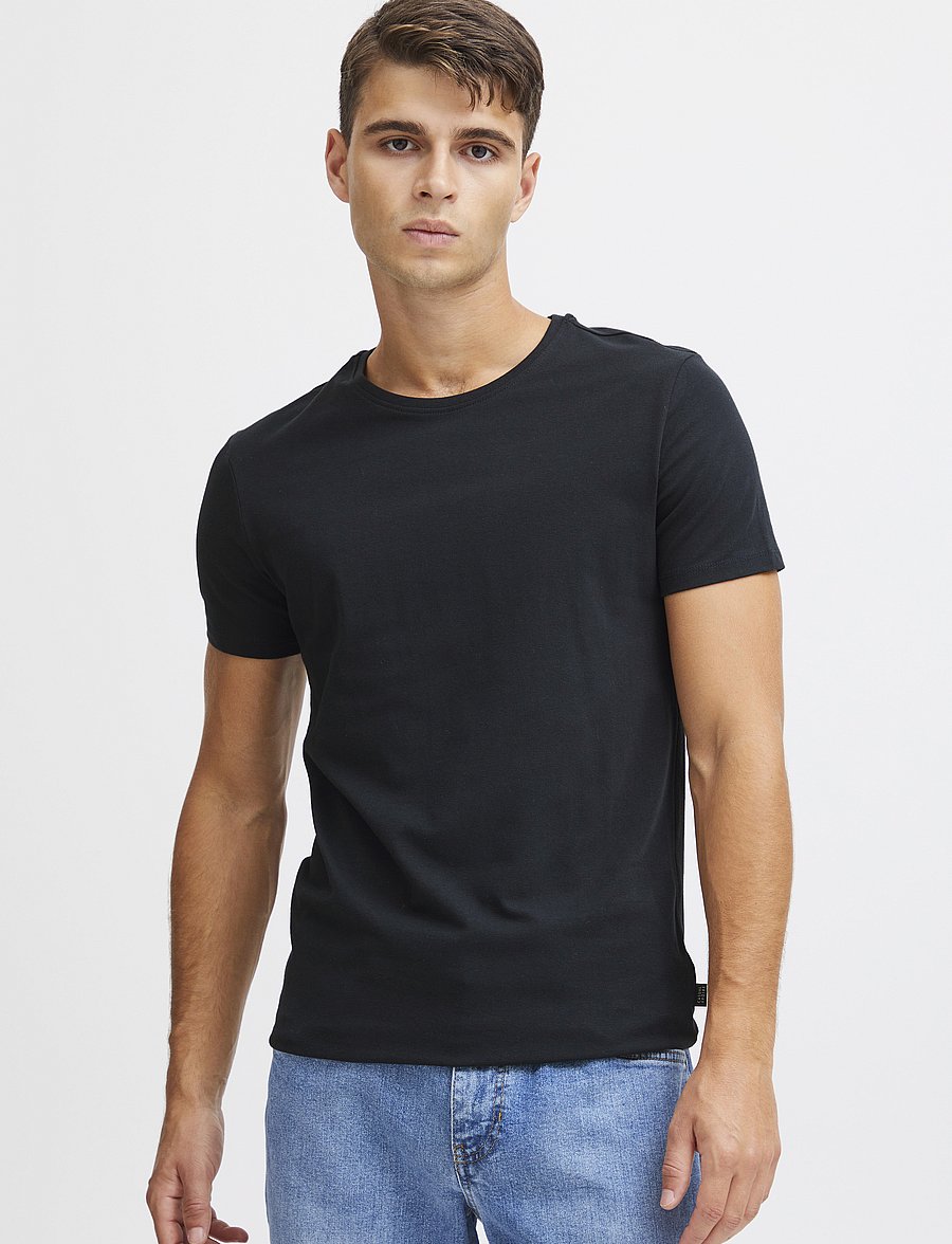 Casual Friday - CFDAVIDE crew neck tee - kurzärmelige t-shirts - night navy - 3