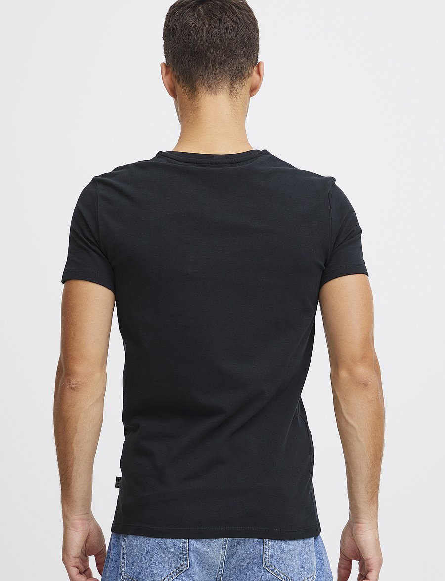 Casual Friday - CFDAVIDE crew neck tee - kurzärmelige t-shirts - night navy - 4