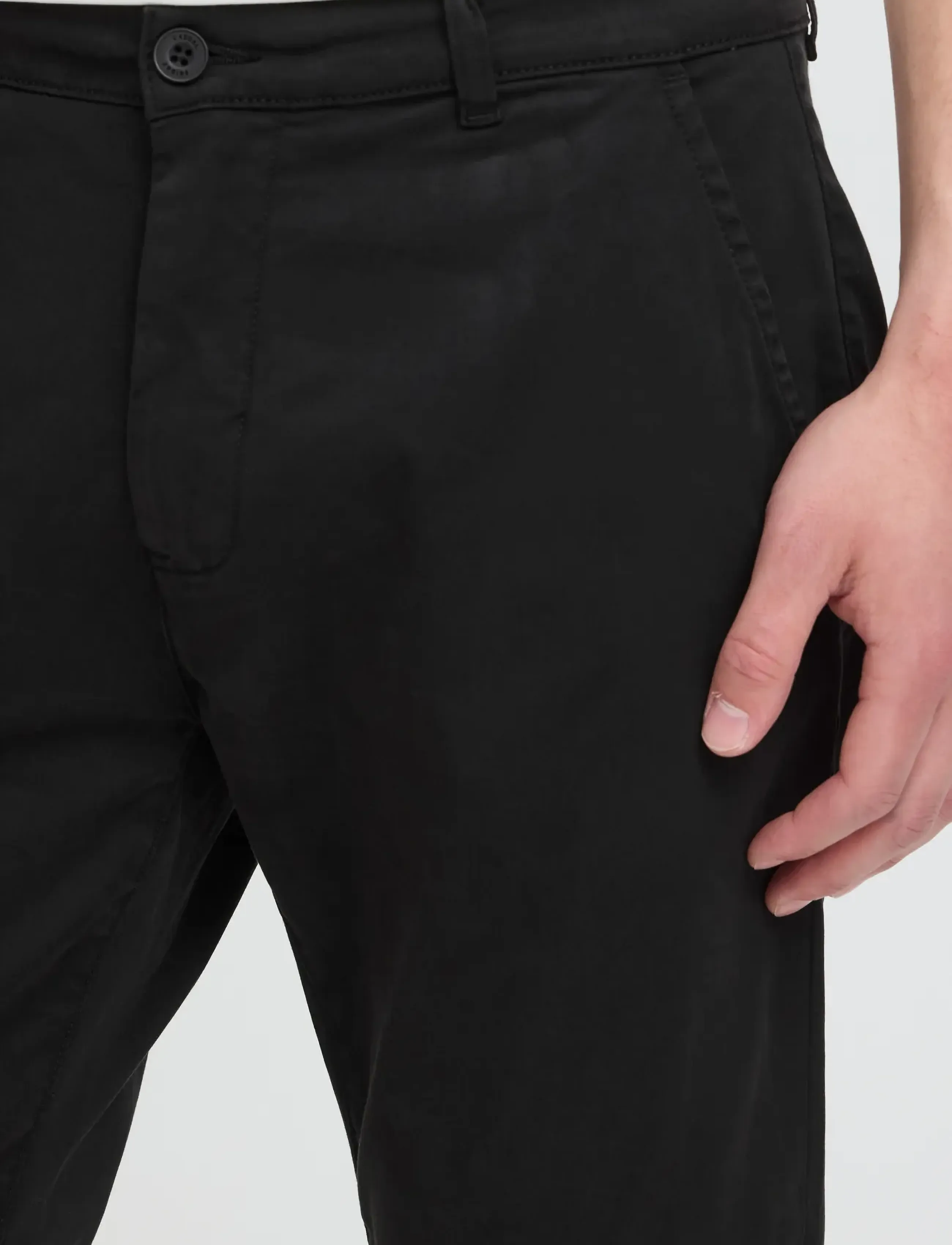 Casual Friday Cfviggo Chino Pants, 32 x 34, Black, Bukser > Chinos, Herre