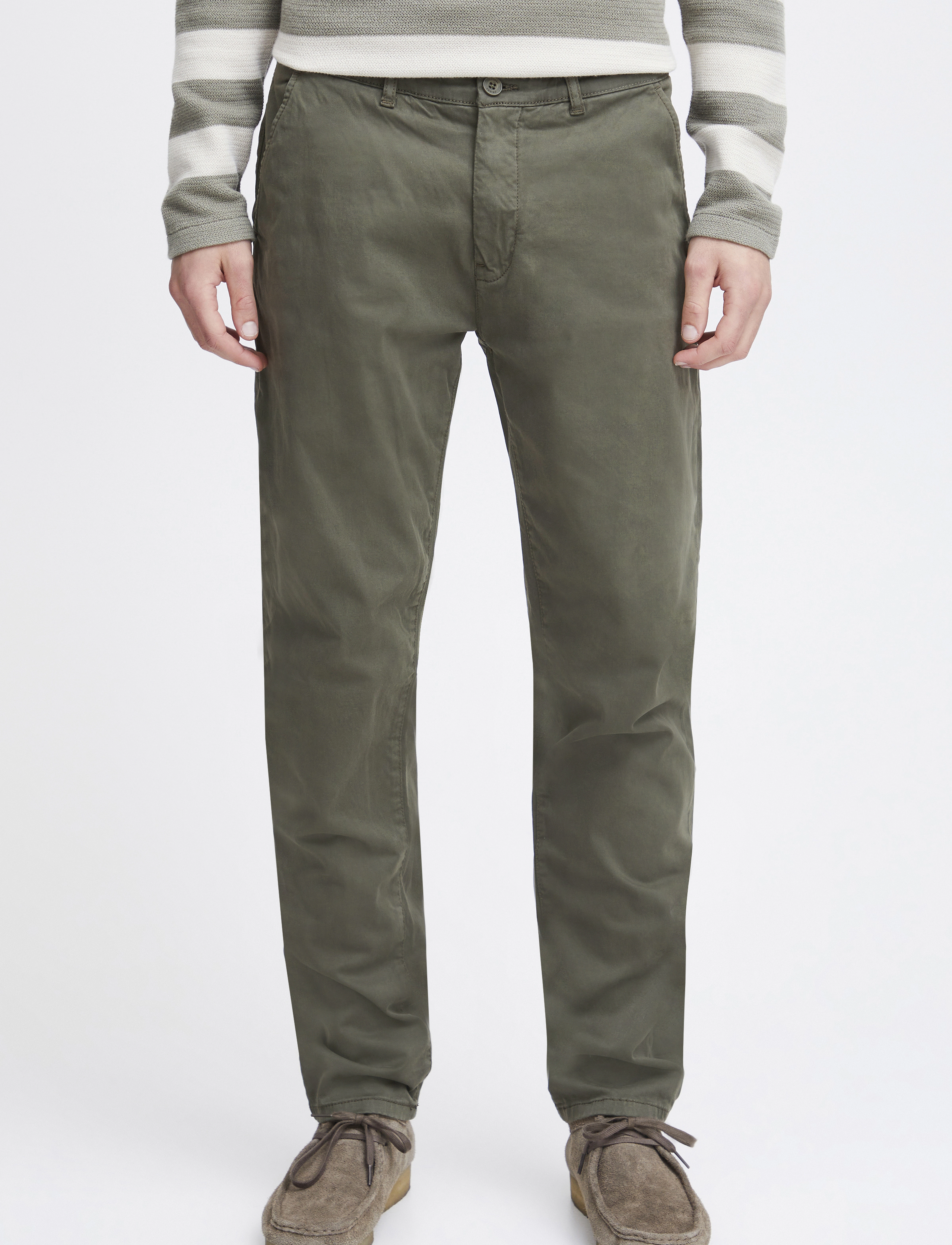 Casual Friday - CFVIGGO CHINO PANTS - chinos - grape leaf - 4