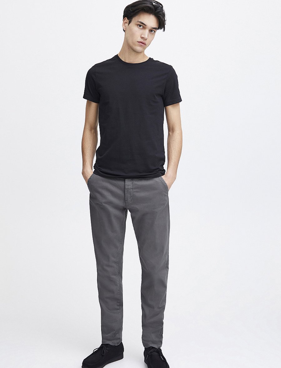 Casual Friday - CFVIGGO CHINO PANTS - chinos - smoked pearl grey - 0