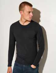 Casual Friday - CFTHEO LS tee - basic t-shirts - anthracite black - 7