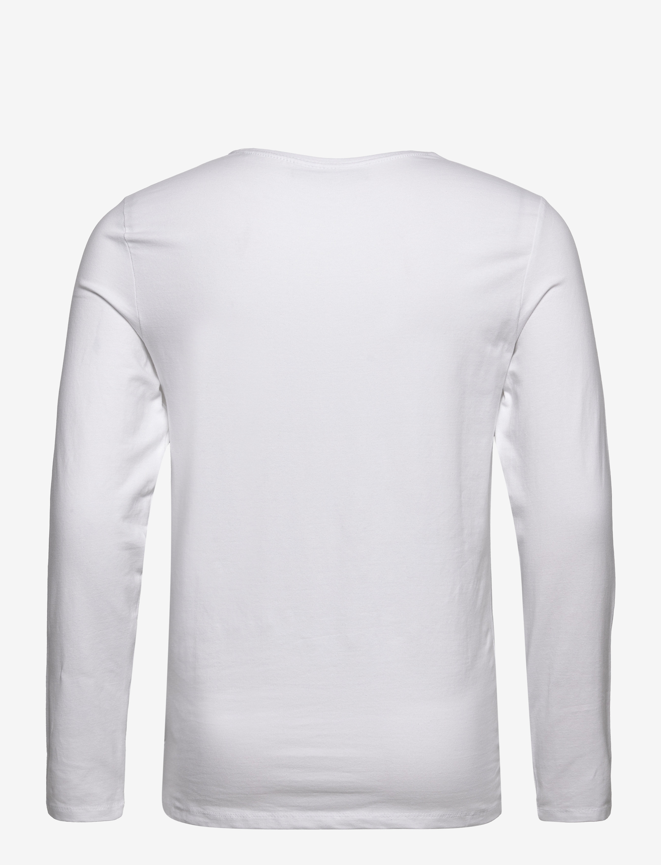 Casual Friday - CFTHEO LS tee - langärmelig - bright white - 2