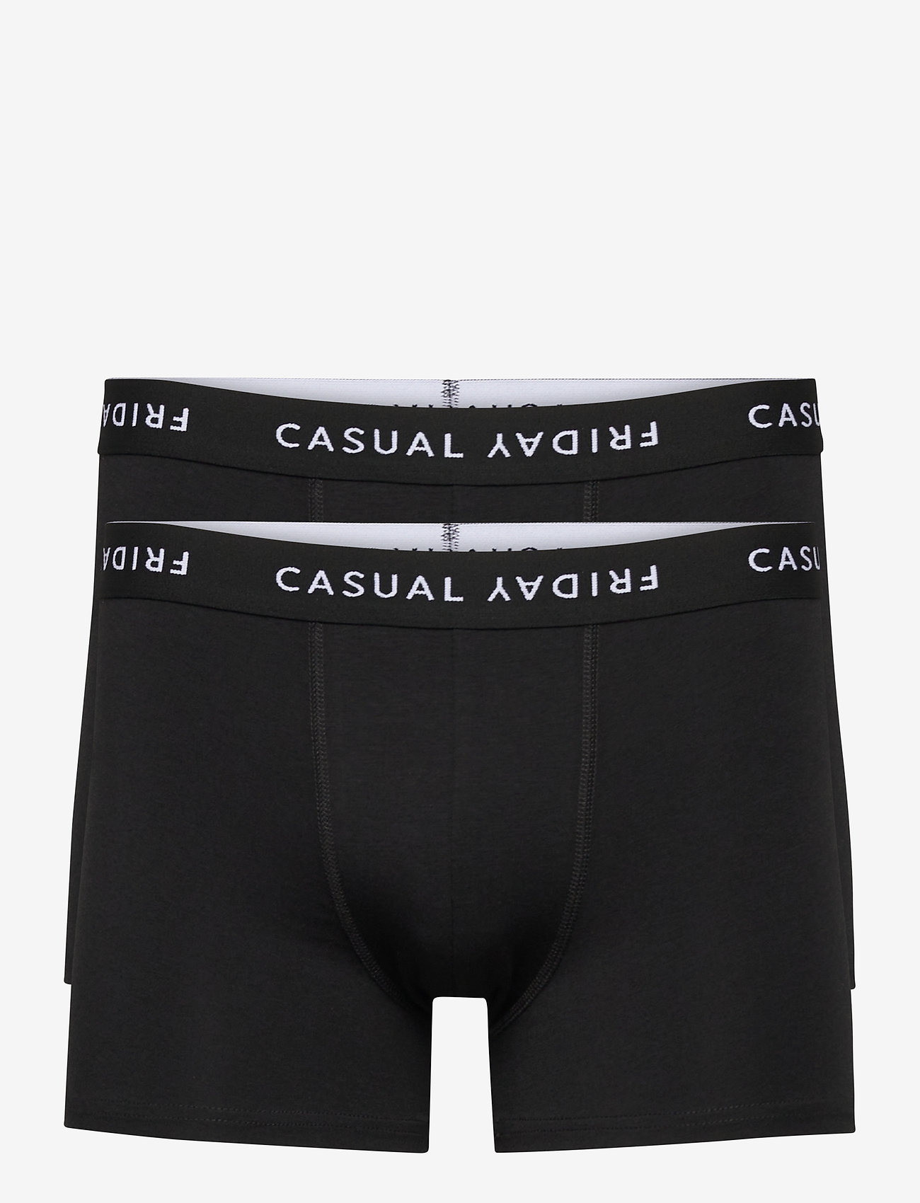 Casual Friday - CFNORH Logo 2-pack Bamboo Trunks - lowest prices - anthracite black - 0