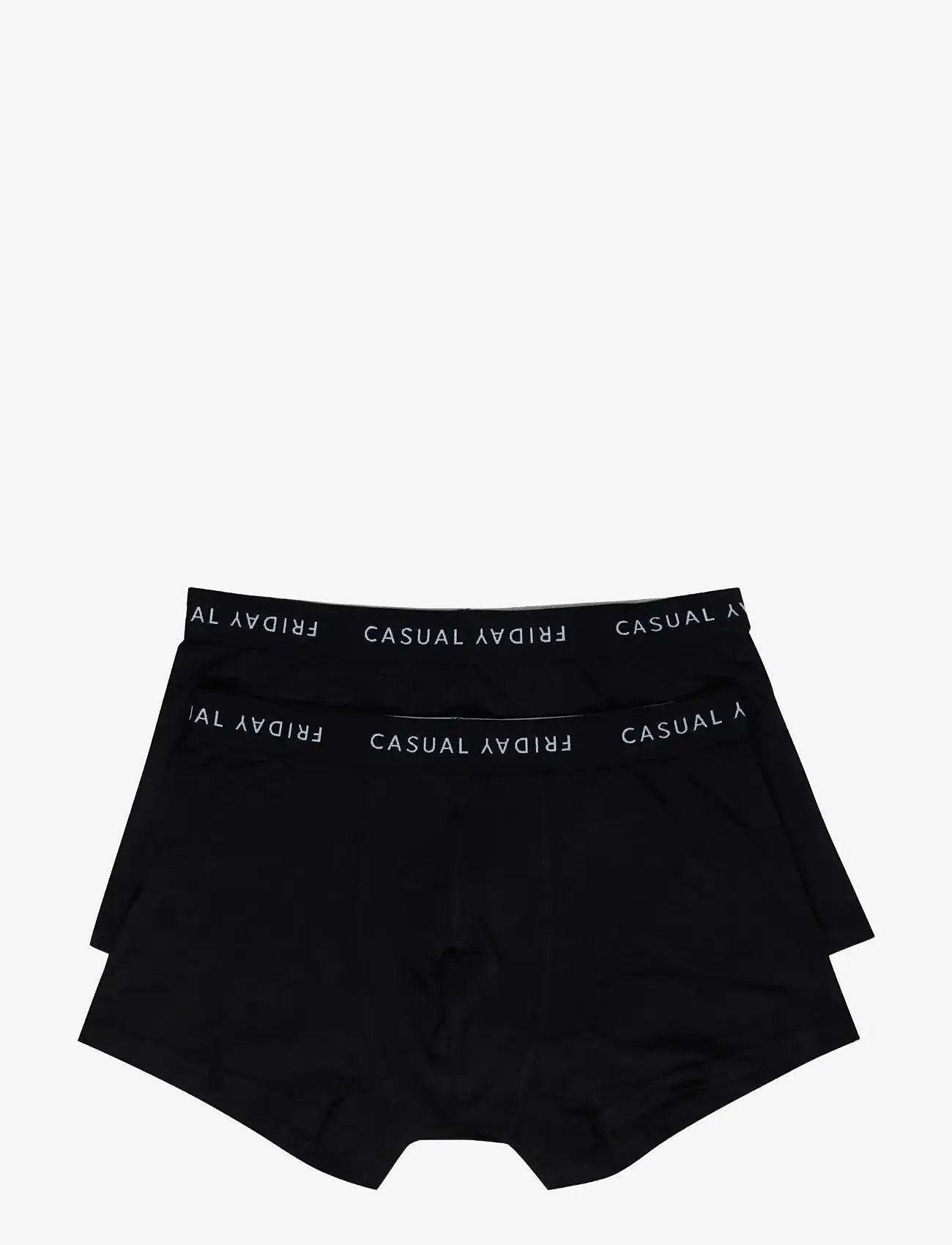 Casual Friday - CFNORH 2-pack Bamboo Trunks - apakšveļas multipaka - anthracite black - 1