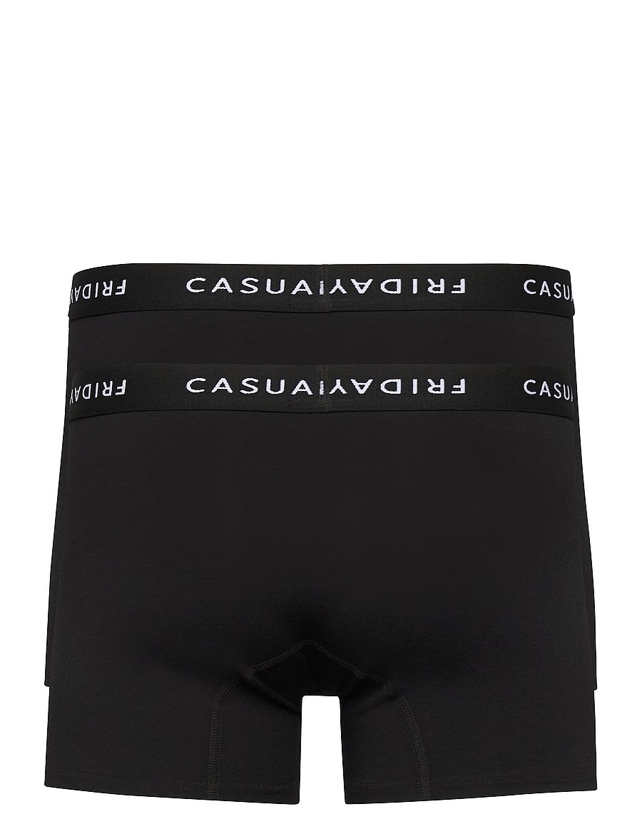 Casual Friday - CFNORH 2-pack Bamboo Trunks - boxer nærbuxur - anthracite black - 3