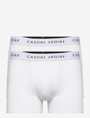 Casual Friday - CFNORH Logo 2-pack Bamboo Trunks - lowest prices - bright white - 0