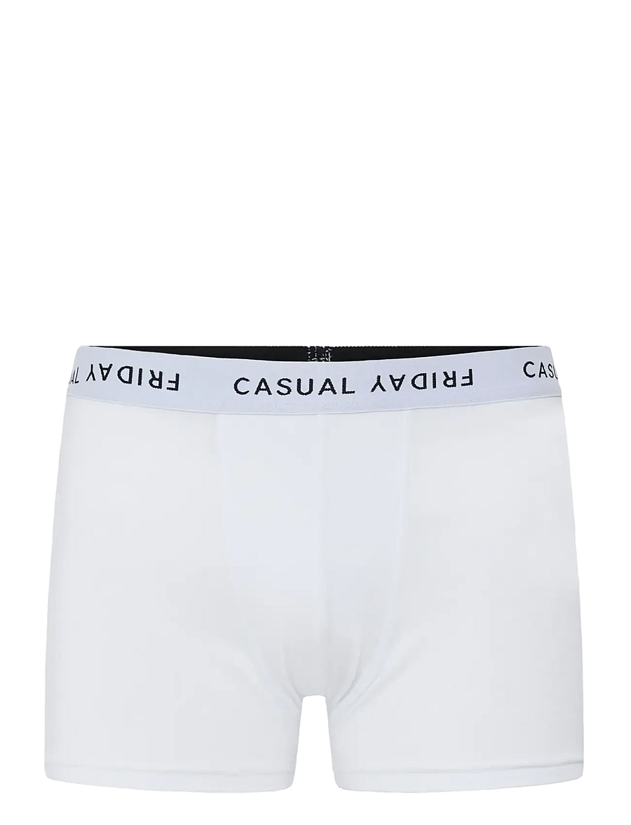 Casual Friday - CFNORH 2-pack Bamboo Trunks - multipack underpants - bright white - 3
