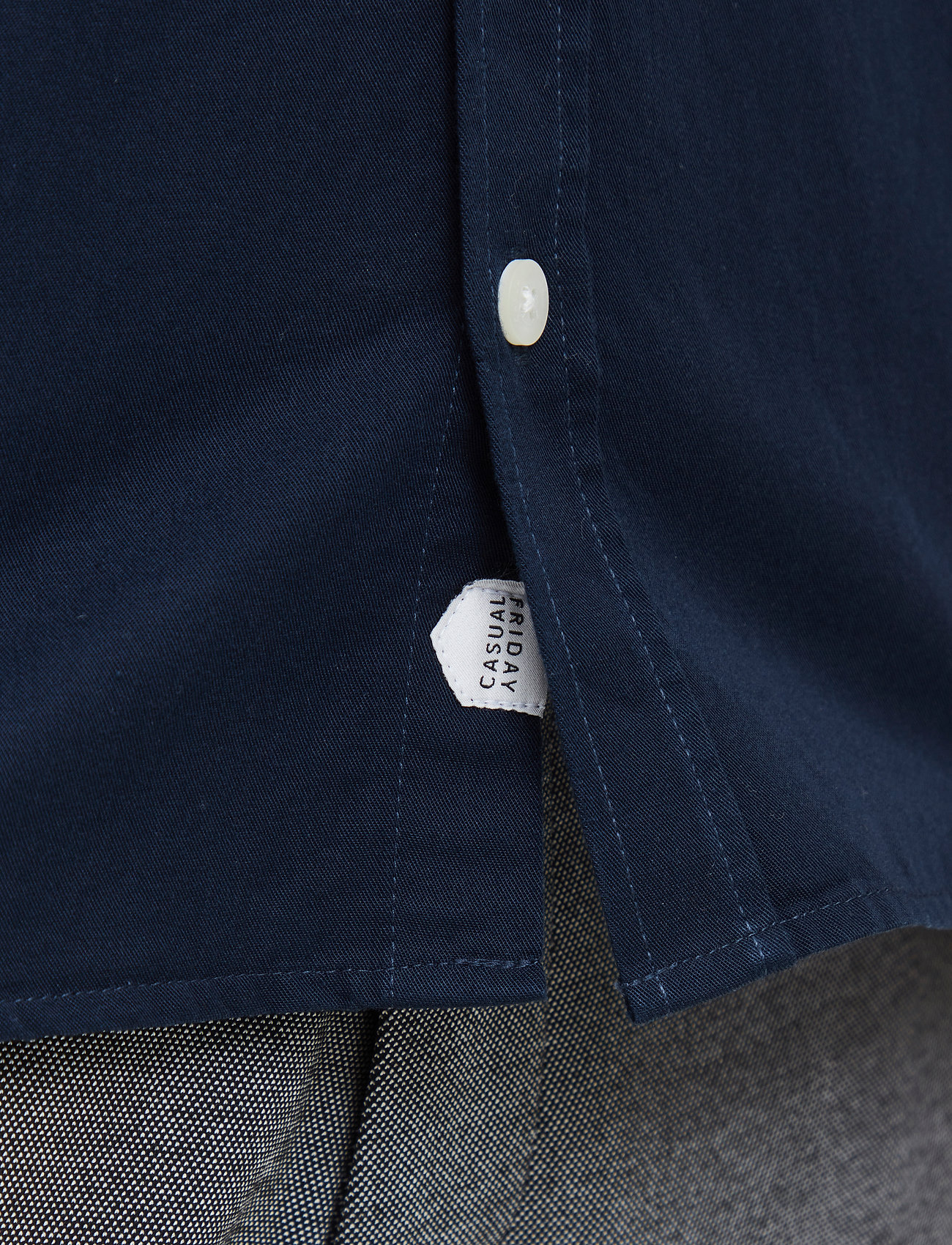 Casual Friday - Anton BD LS garment dyed shirt - navy blazer - 5