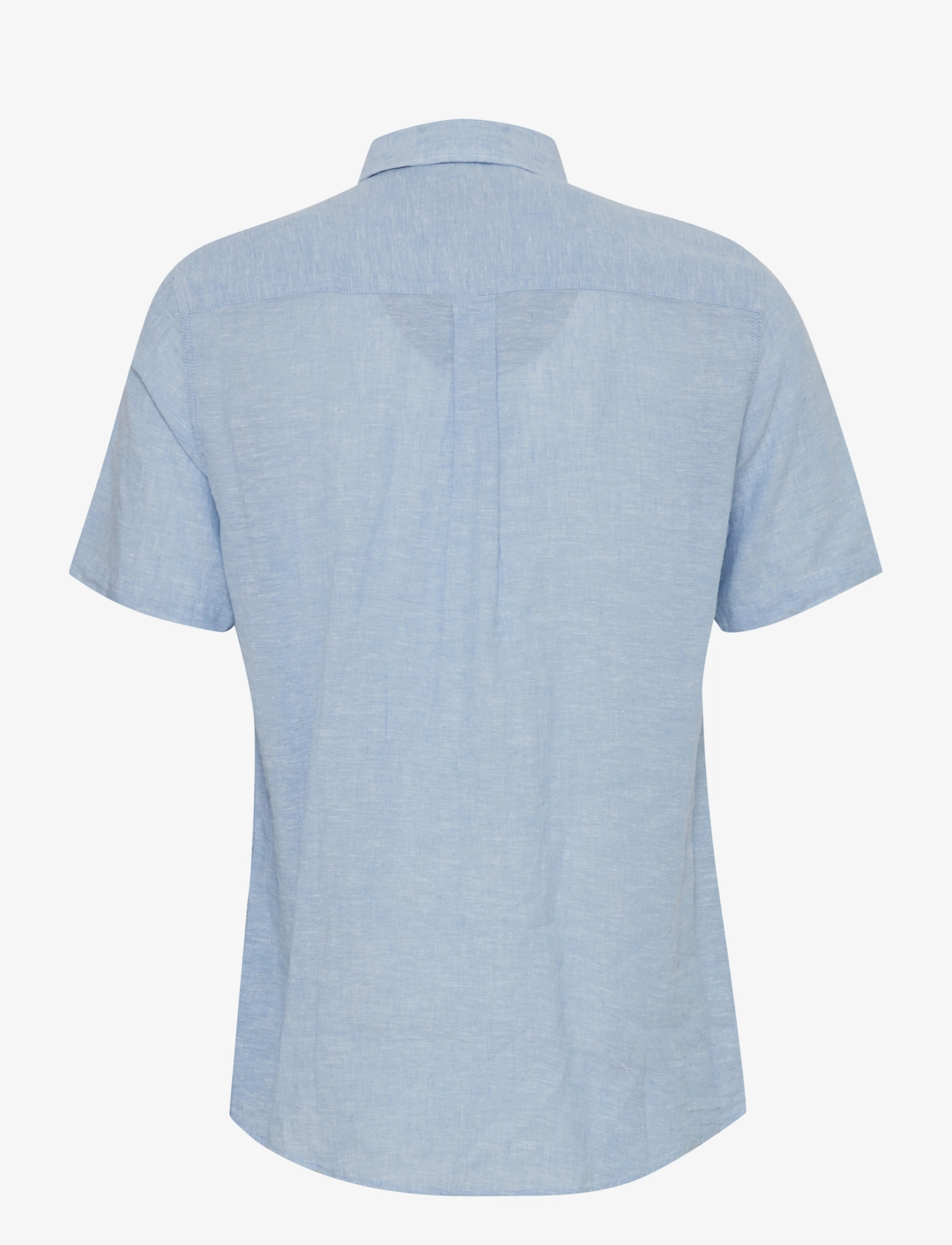 Casual Friday - CFAKSEL SS linen mix shirt - linased särgid - silver lake blue - 2