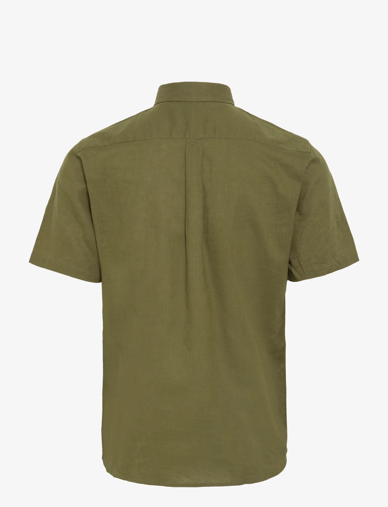 Casual Friday - CFAKSEL SS linen mix shirt - leinenhemden - winter moss - 2