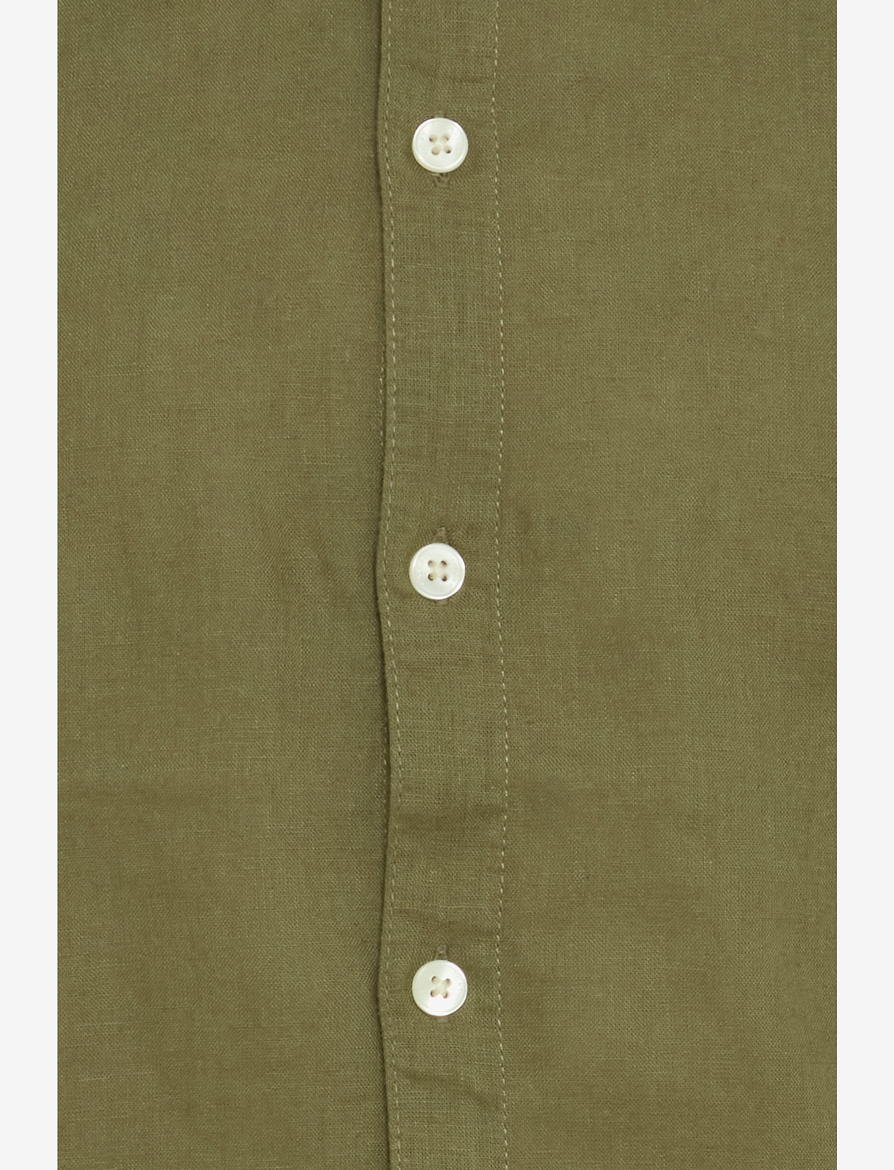 Casual Friday - CFAKSEL SS linen mix shirt - midsummer - winter moss - 3