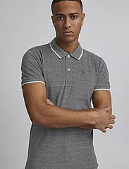 Casual Friday - CFTRISTAN two tone polo shirt - short-sleeved polos - anthracite black - 3