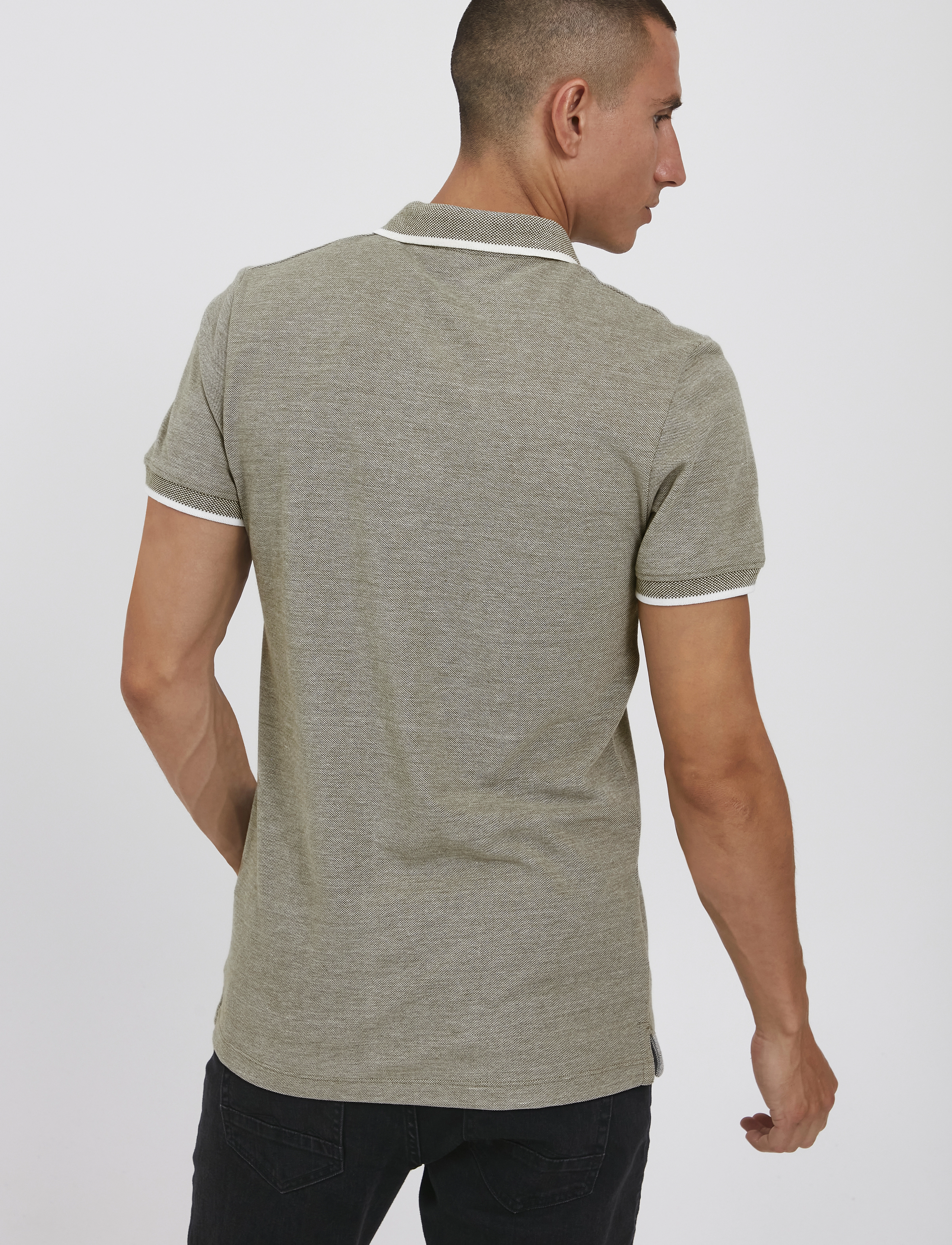 Casual Friday - CFTRISTAN two tone polo shirt - sea turtle - 4