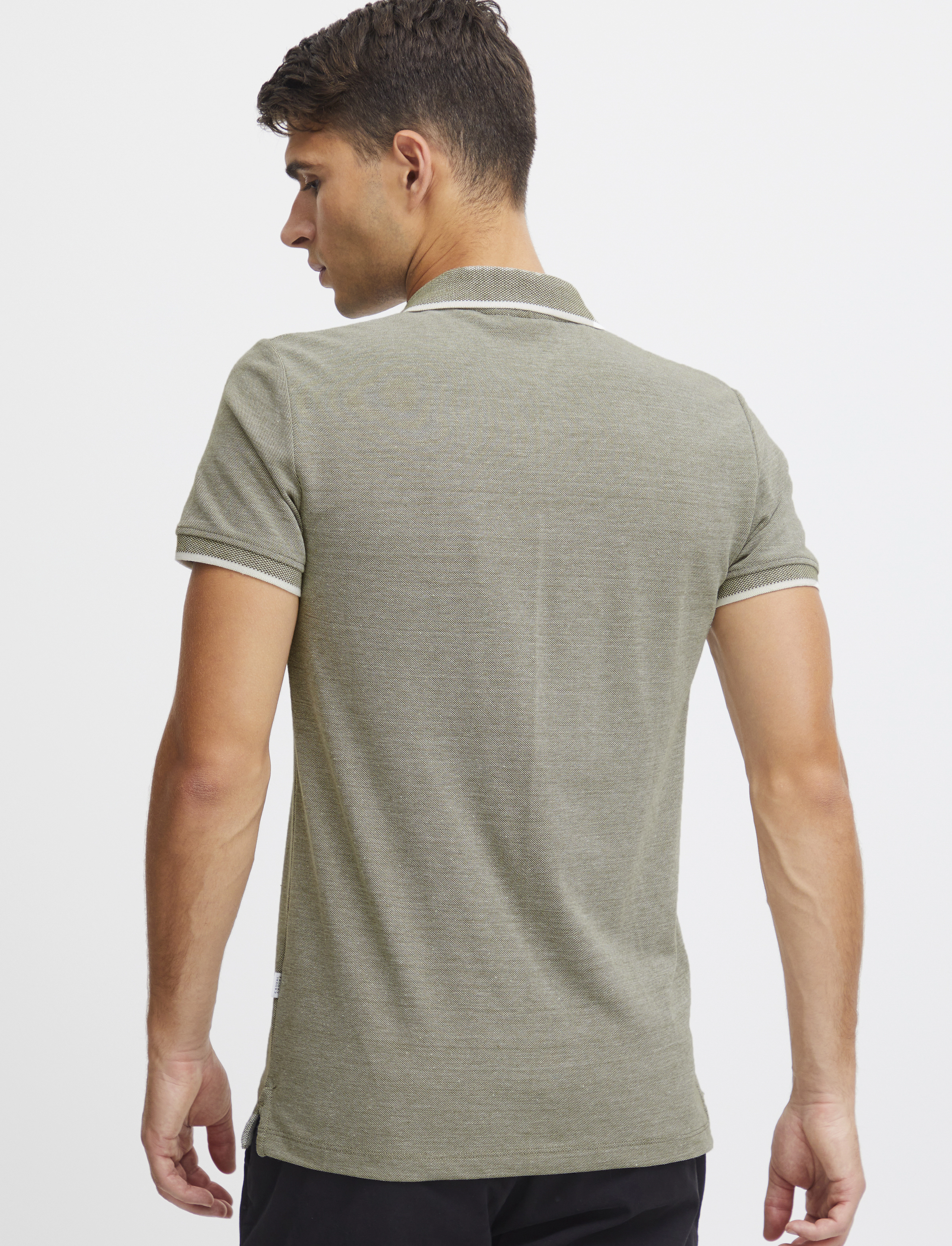 Casual Friday - CFTRISTAN two tone polo shirt - sea turtle - 5