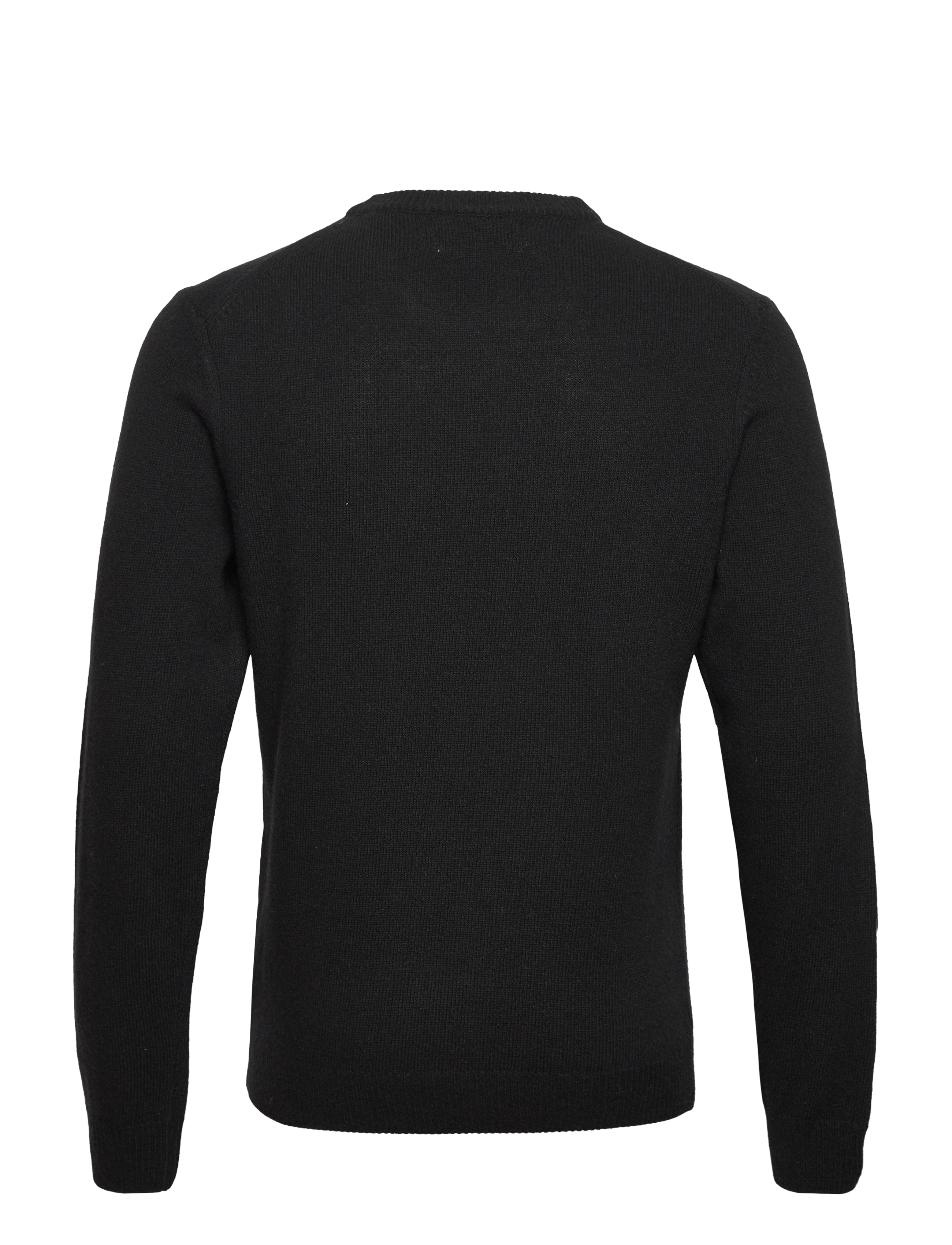 Casual Friday - CFKARL LAMBSWOOL CREW NECK KNI - Ümmarguse kaelusega kudumid - anthracite black - 2
