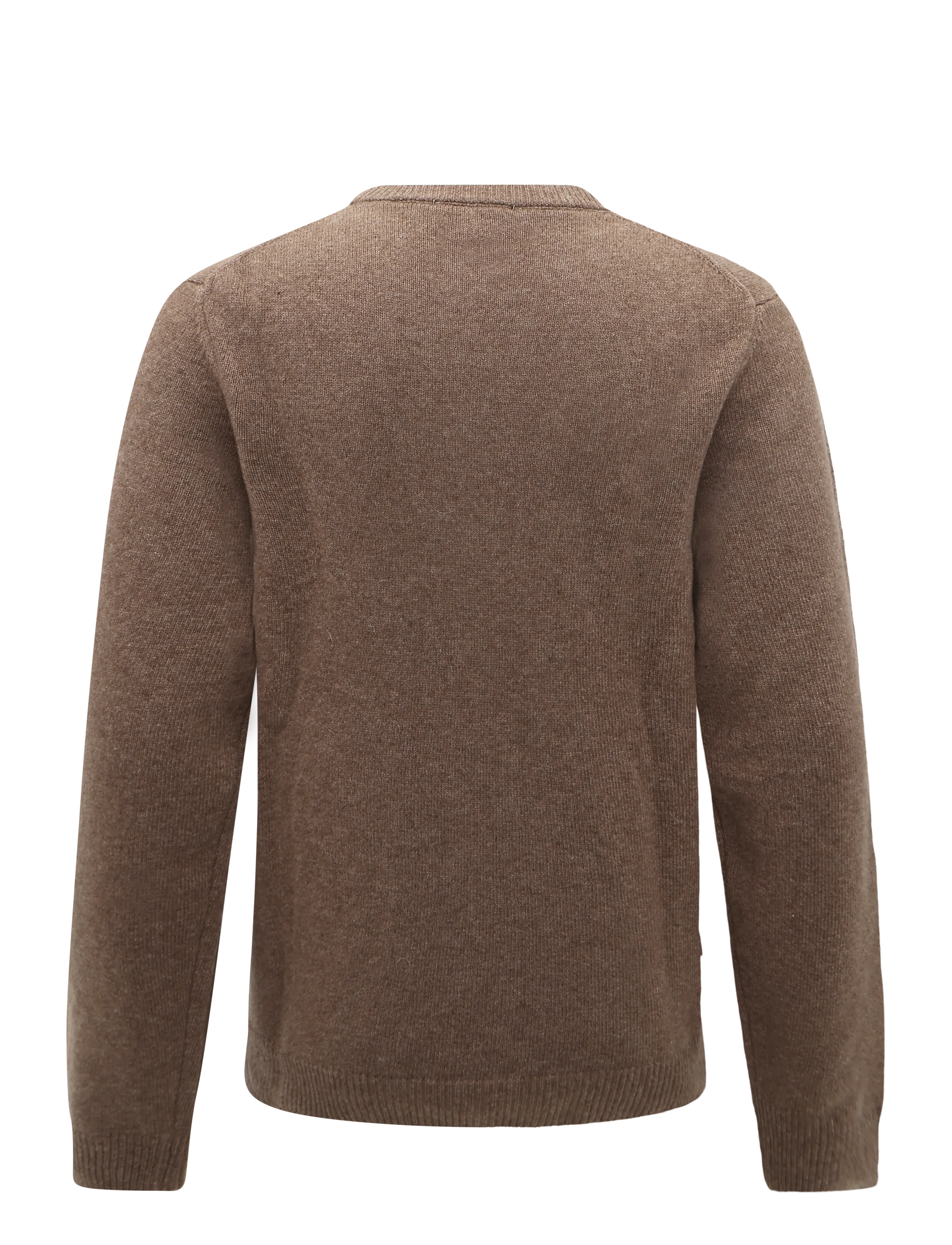 Casual Friday - CFKARL LAMBSWOOL KNIT - rundhalsad - chocolate chip melange - 1