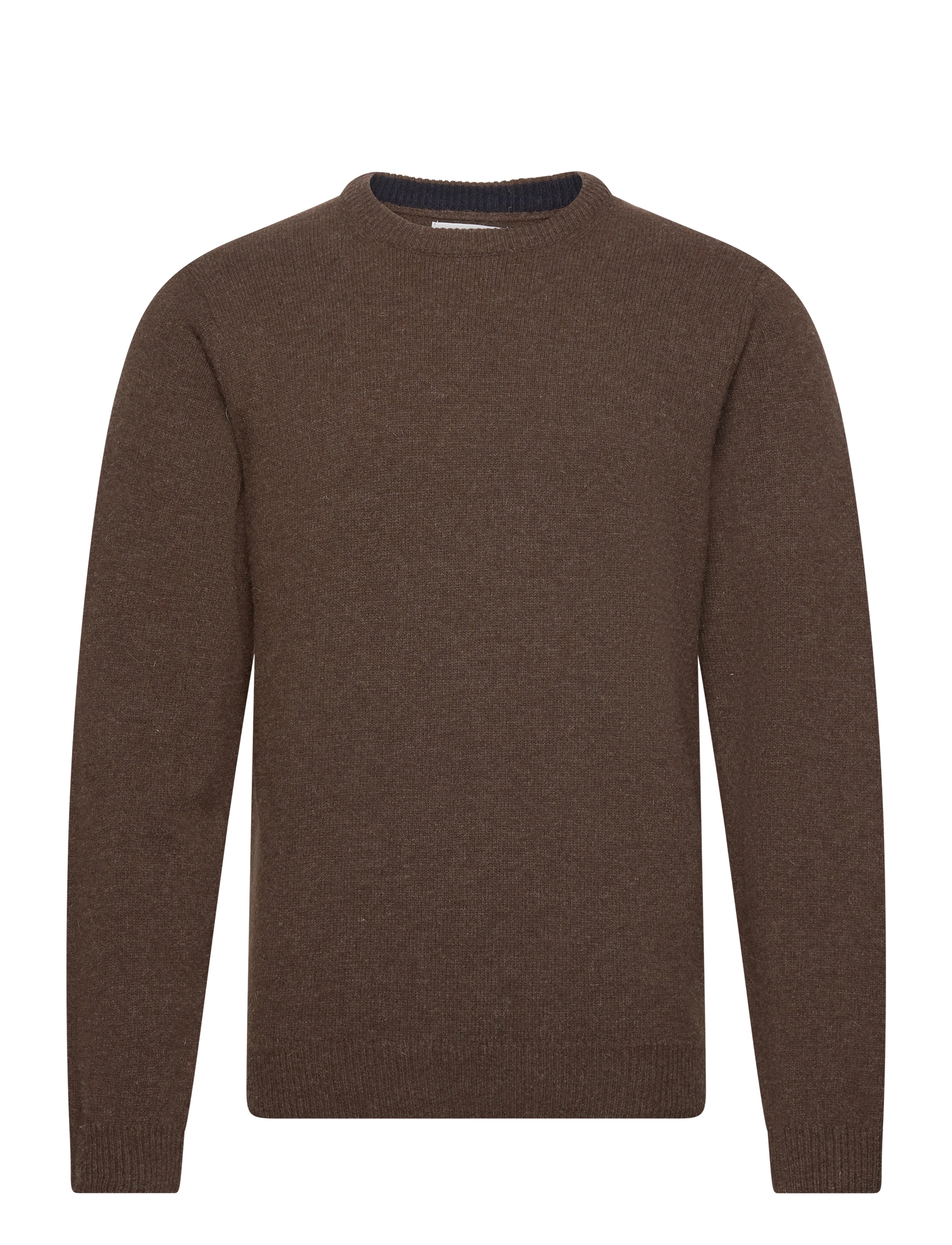 CFKARL LAMBSWOOL CREW NECK KNI - DEMITASSE MELANGE