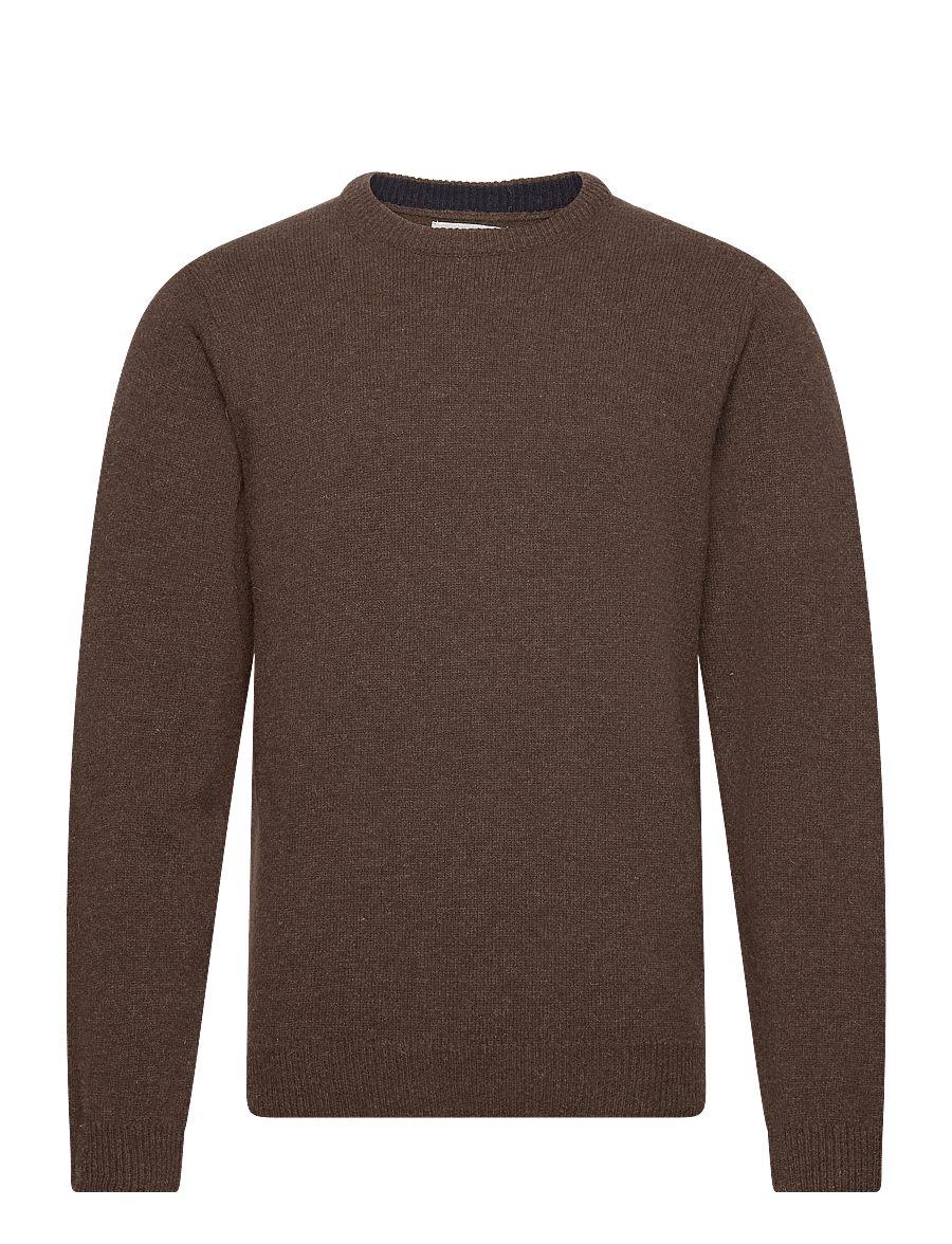 Casual Friday - CFKARL LAMBSWOOL KNIT - rundhals - demitasse melange - 1
