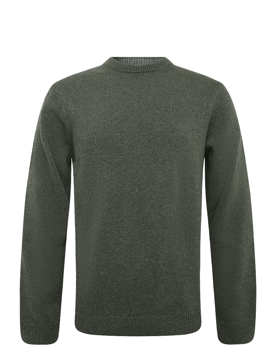 Casual Friday - CFKARL LAMBSWOOL KNIT - rundhalsad - elegance melange - 0