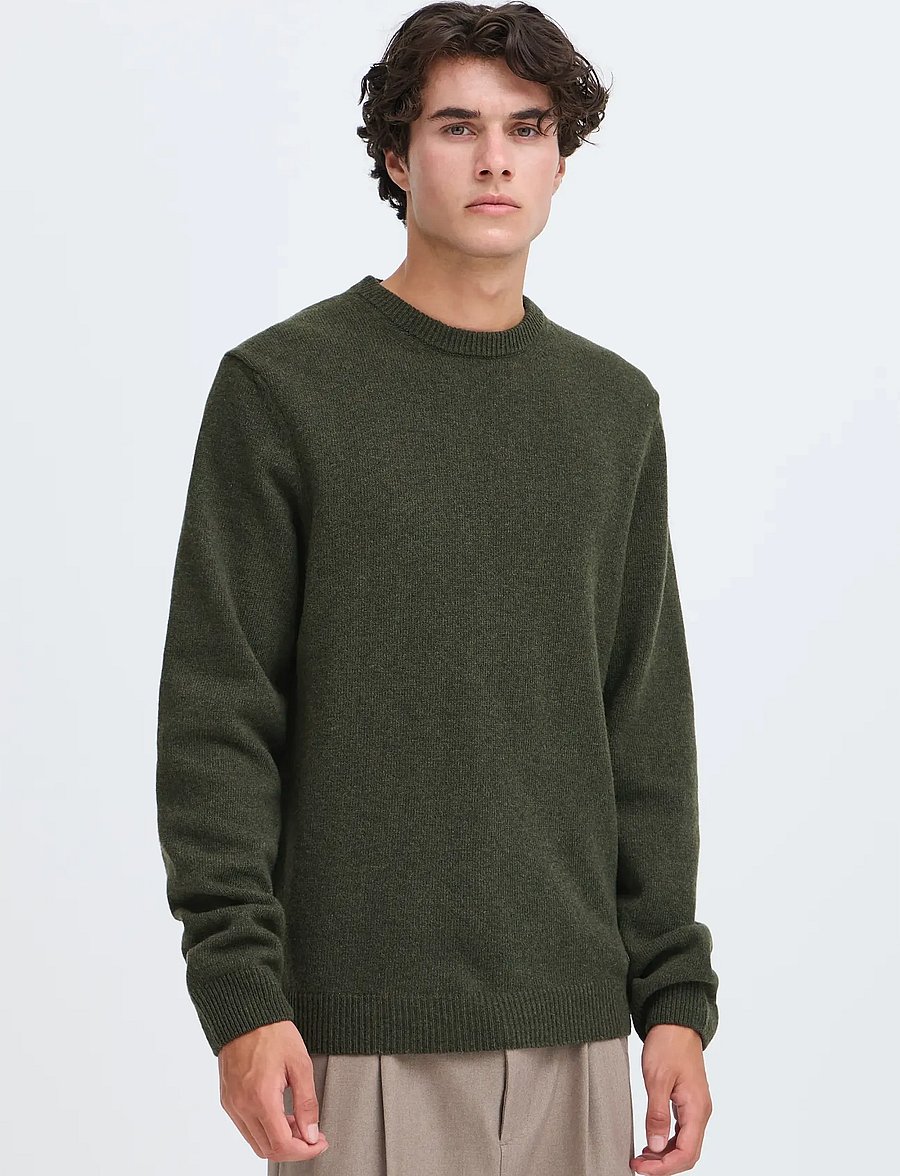 Casual Friday - CFKARL LAMBSWOOL KNIT - rundhals - elegance melange - 5