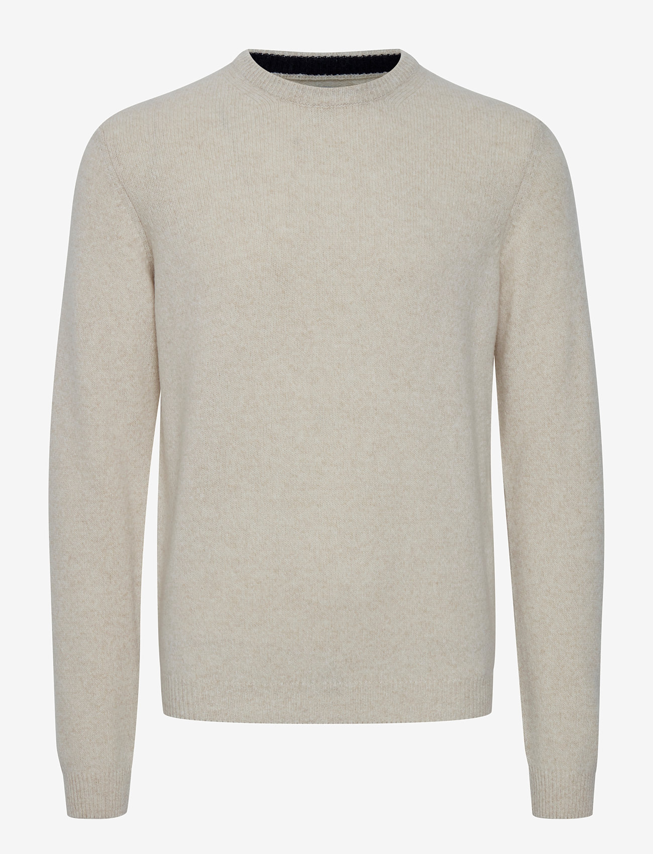 Casual Friday - CFKARL LAMBSWOOL CREW NECK KNI - rundhals - light sand melange - 0