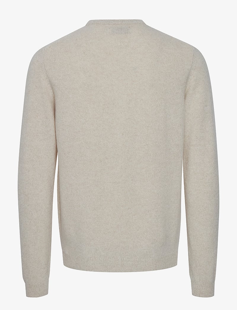 Casual Friday - CFKARL LAMBSWOOL CREW NECK KNI - rundhals - light sand melange - 1