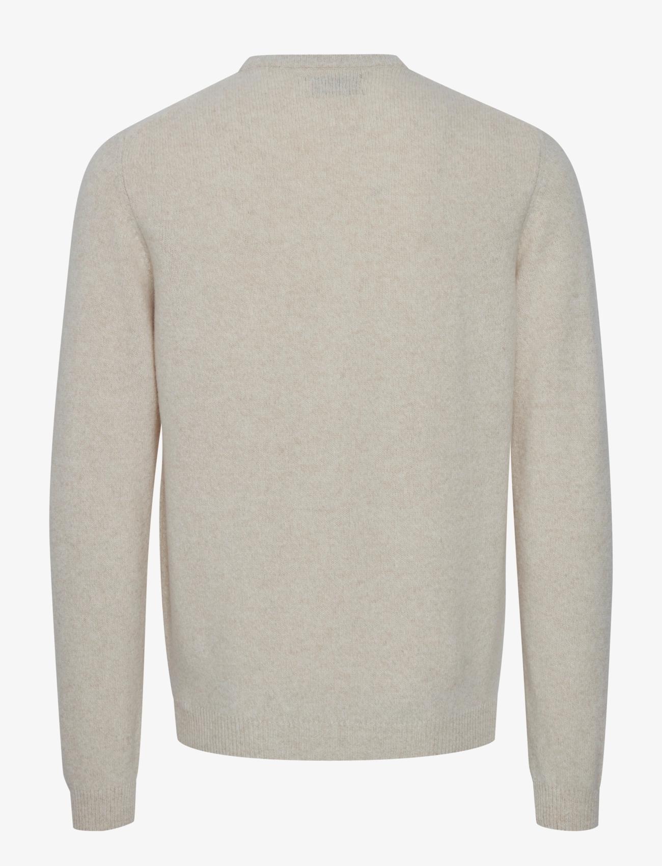 Casual Friday - CFKARL LAMBSWOOL KNIT - rundhalsad - light sand melange - 1