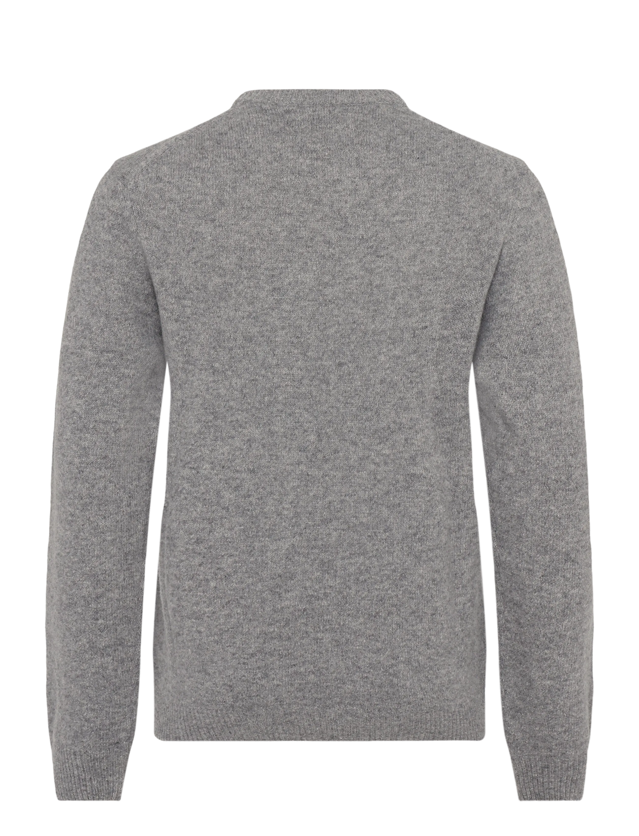 Casual Friday - CFKARL LAMBSWOOL KNIT - Ümara kaelusega - monument melange - 1