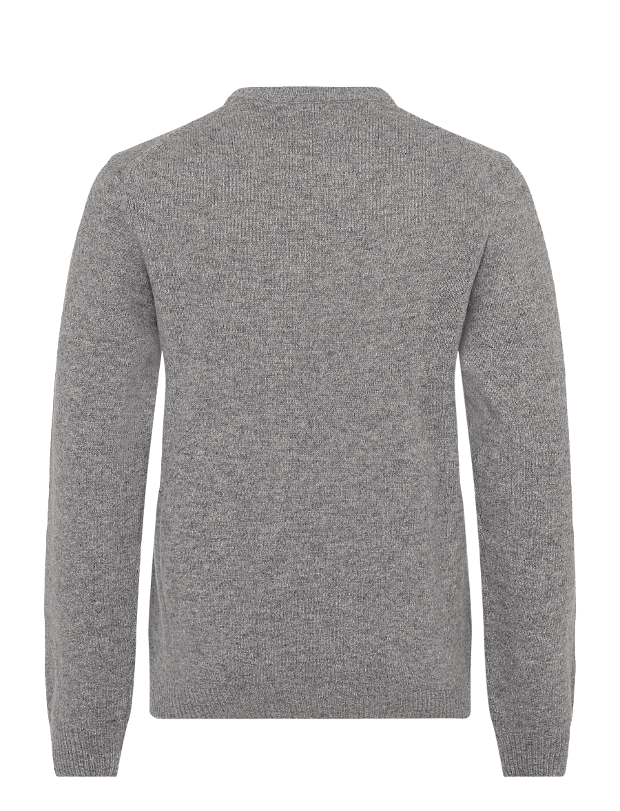 Casual Friday - CFKARL LAMBSWOOL KNIT - Ümara kaelusega - monument melange - 1