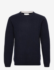 CFKARL crew neck bounty knit - NAVY BLAZER