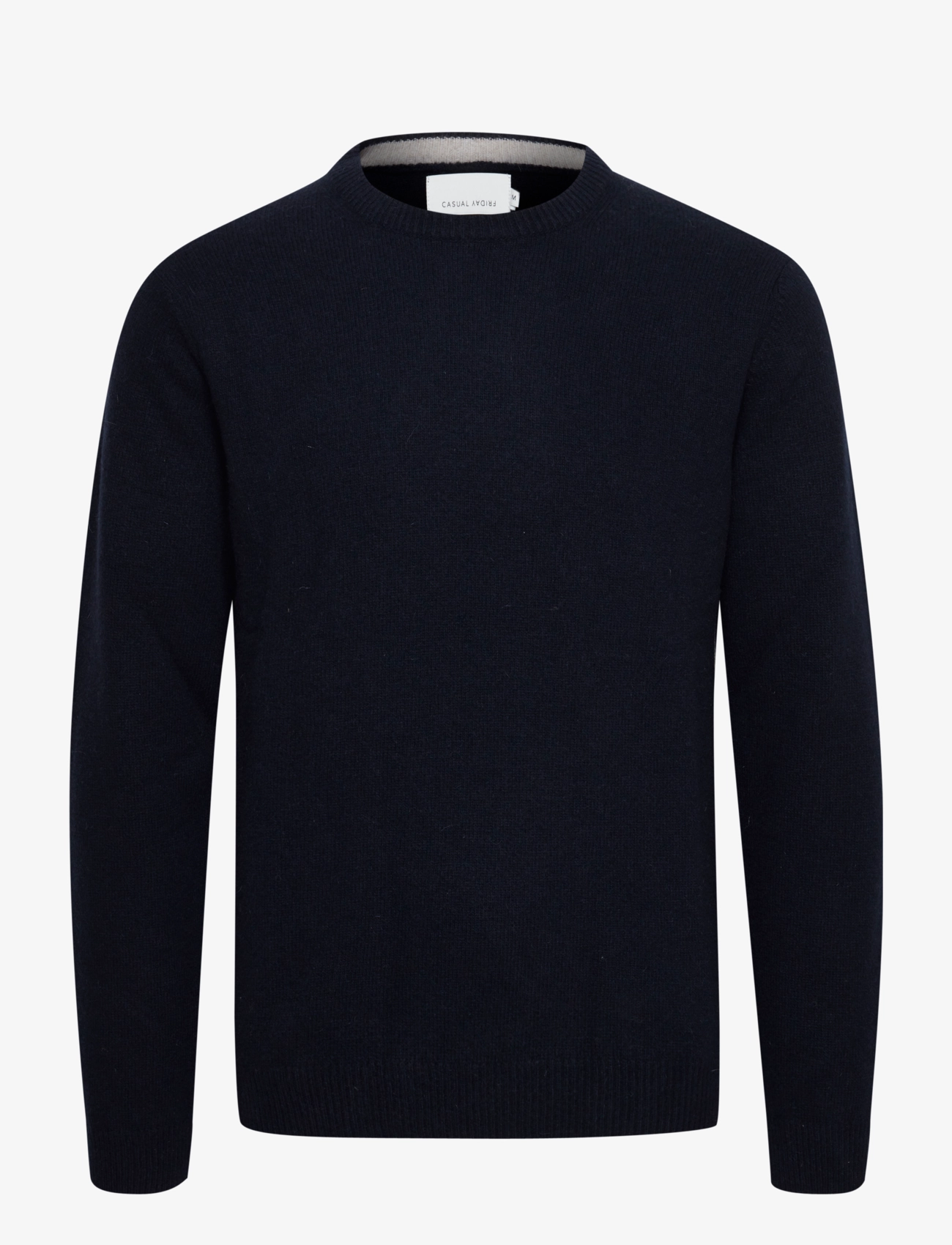 Casual Friday CFKARL LAMBSWOOL CREW NECK KNI - Casual Friday - NAVY BLAZER / navy