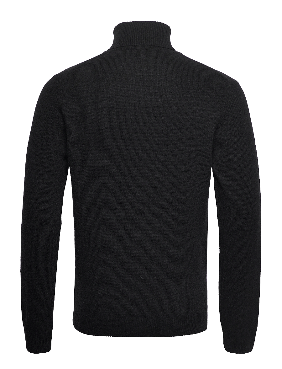 Casual Friday - CFKARL ROLL NECK BOUNTY KNIT - rullekraver - anthracite black - 2