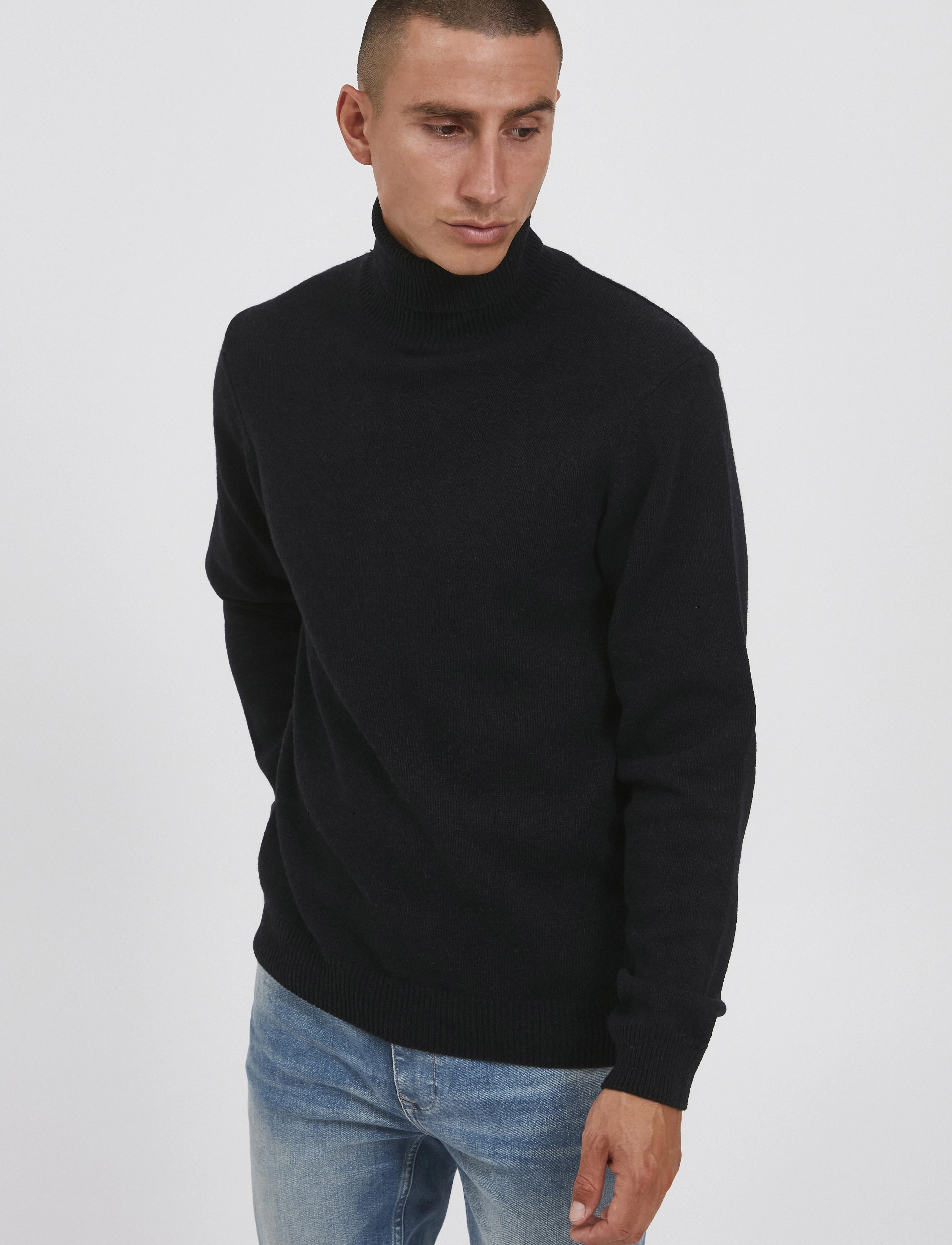 Casual Friday Cfkarl Roll Neck Bounty Knit polotröjor herr – bild 5