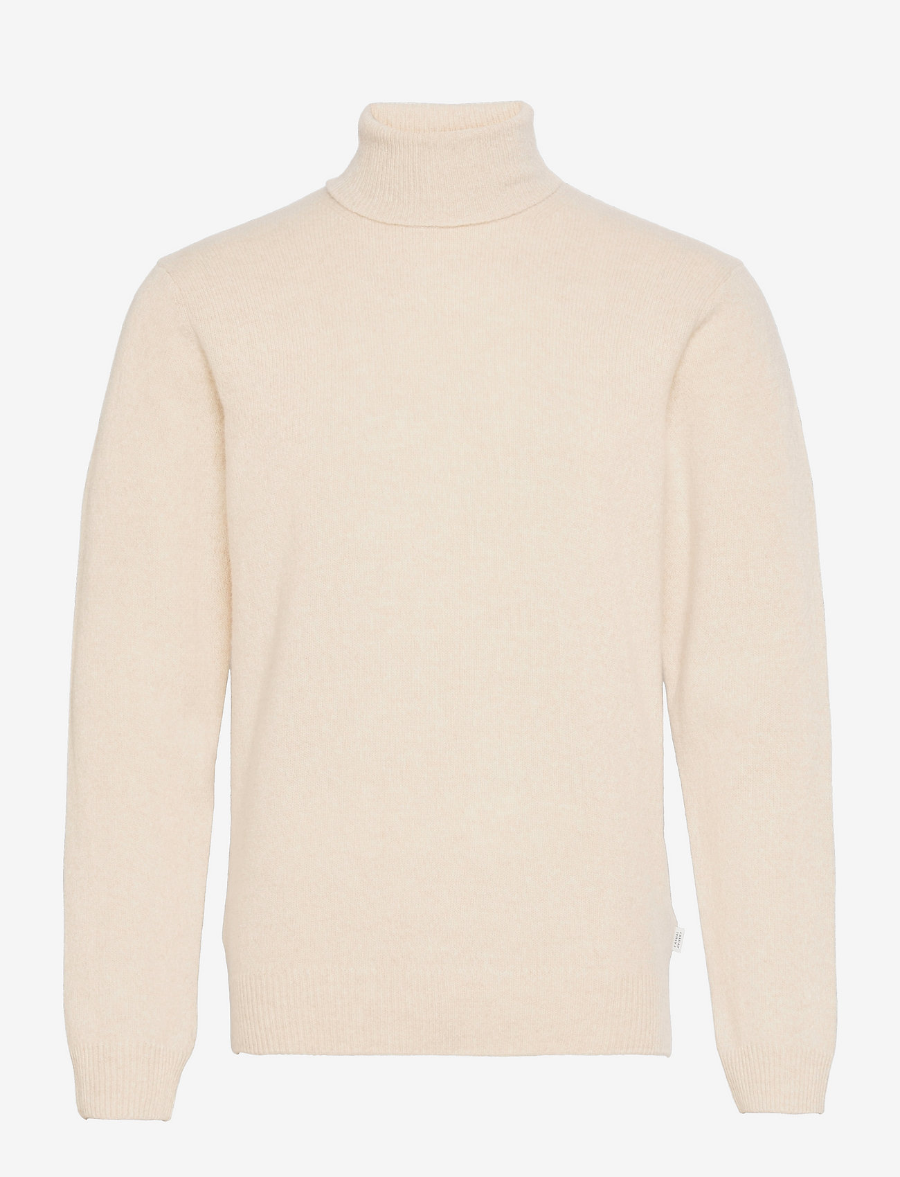 Casual Friday - CFKARL ROLL NECK BOUNTY KNIT - turtlenecks - light sand melange - 0